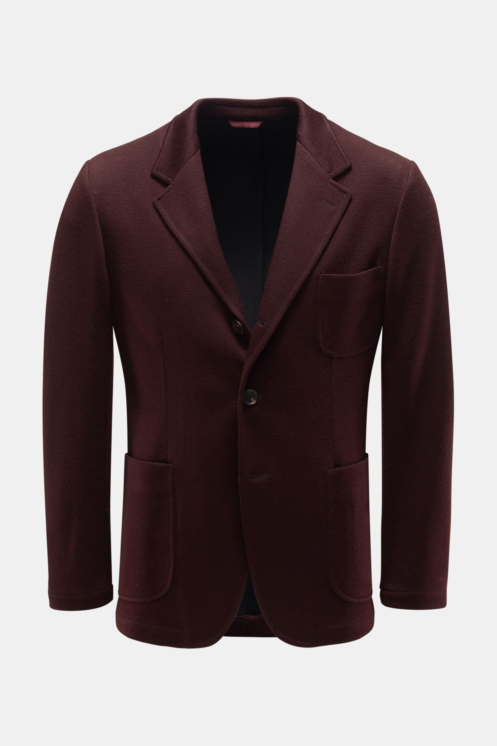 Smart-casual jacket 'Aanfiro' burgundy