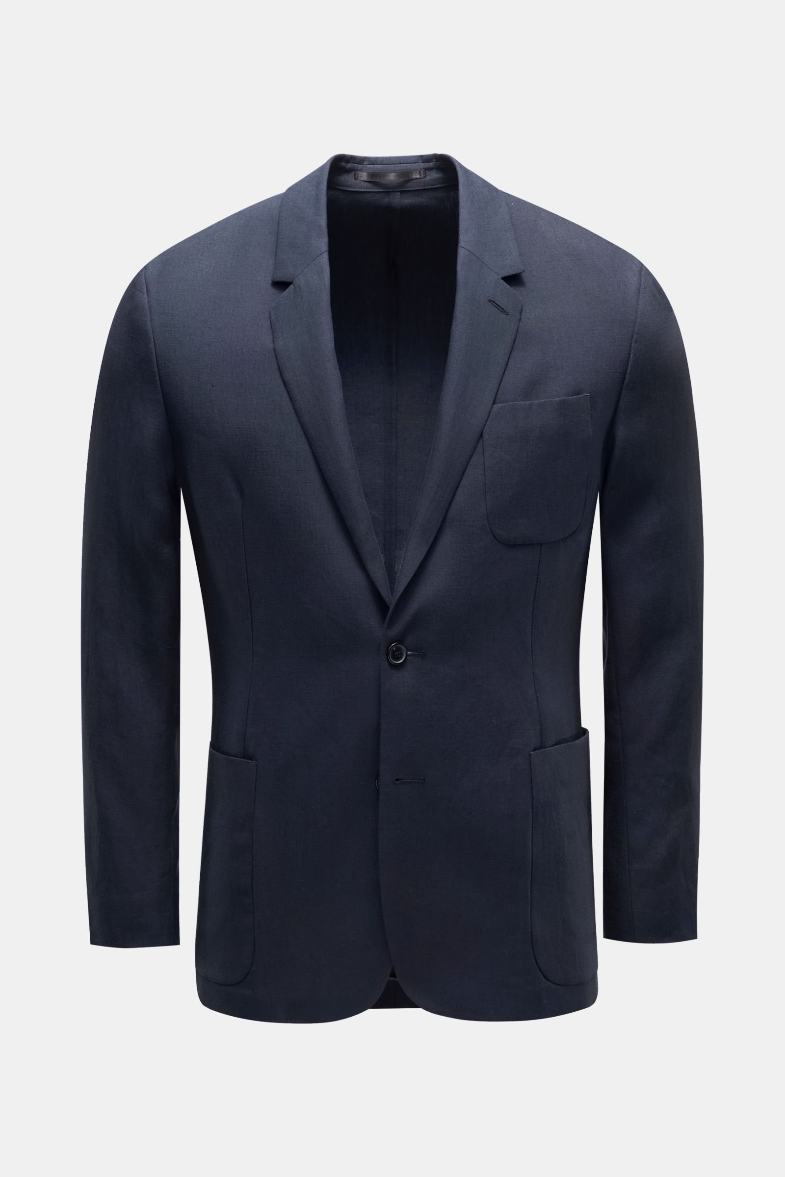 Smart-casual linen jacket navy