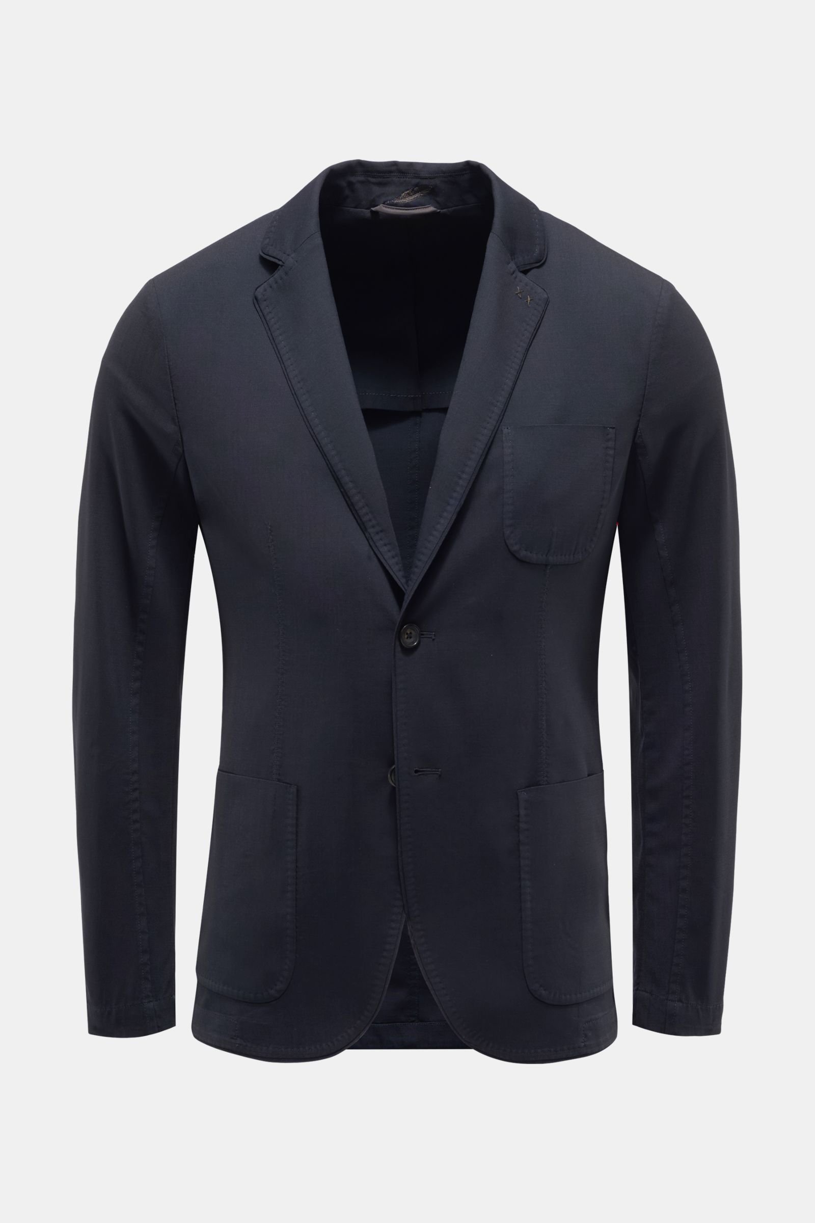 Smart-casual jacket 'Vintage Fresco Classic' dark navy