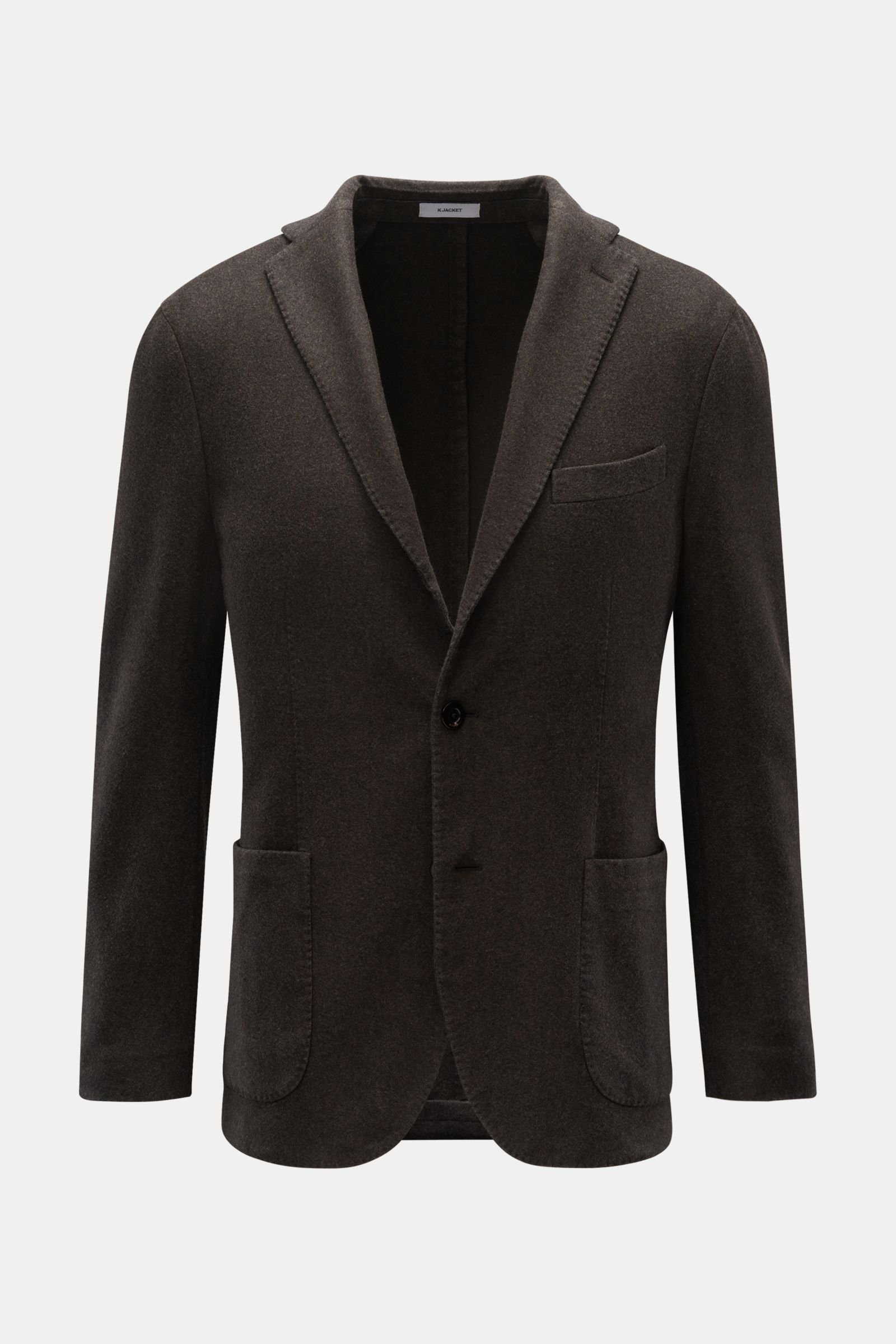 Smart-casual jacket 'K. Jacket' grey-brown