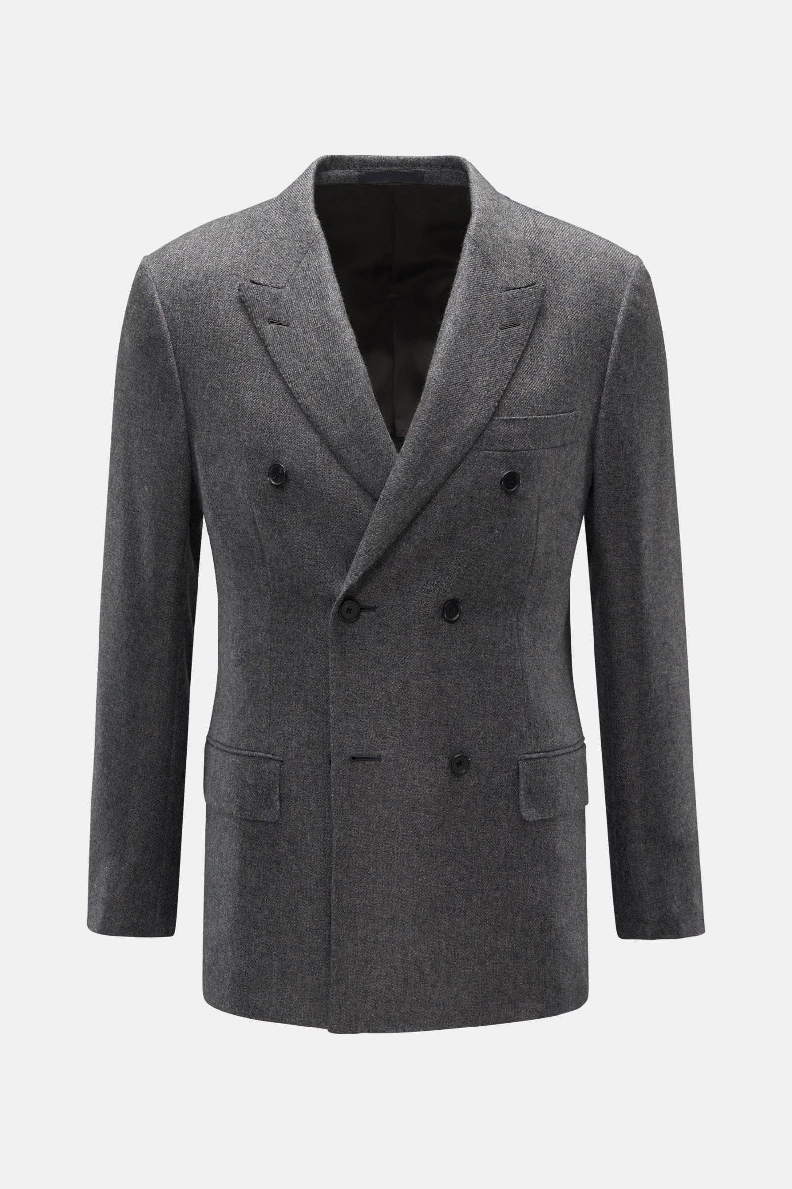 Cashmere jacket 'Figaro' dark grey