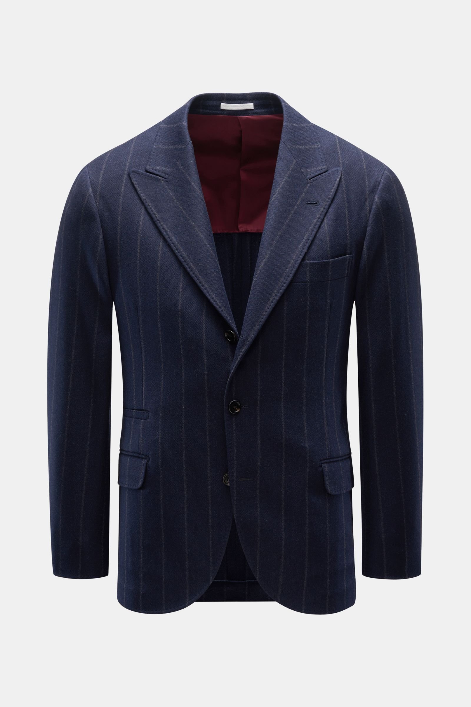 Smart-casual jacket navy striped