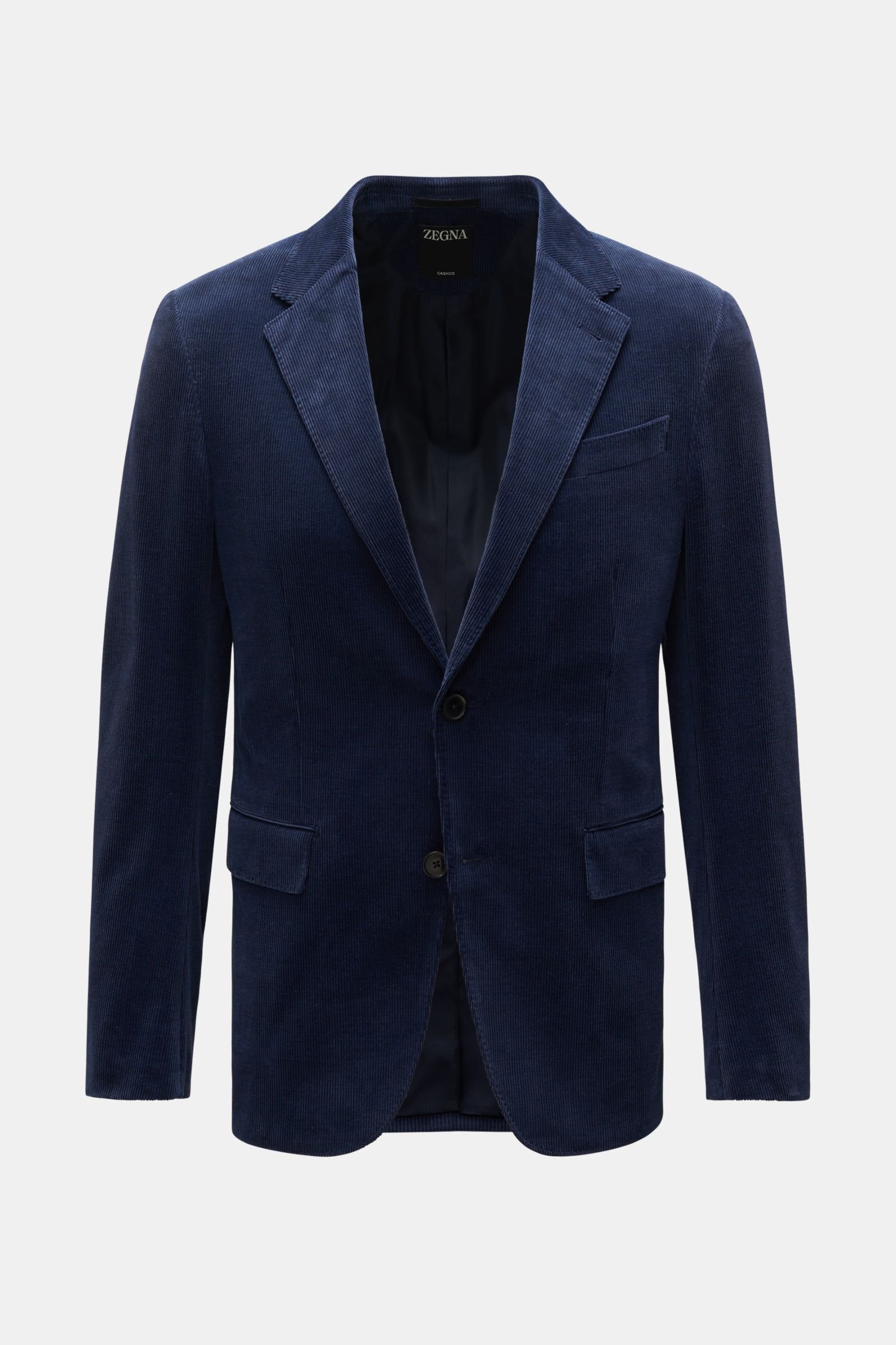 Corduroy jacket 'Natural' dark blue