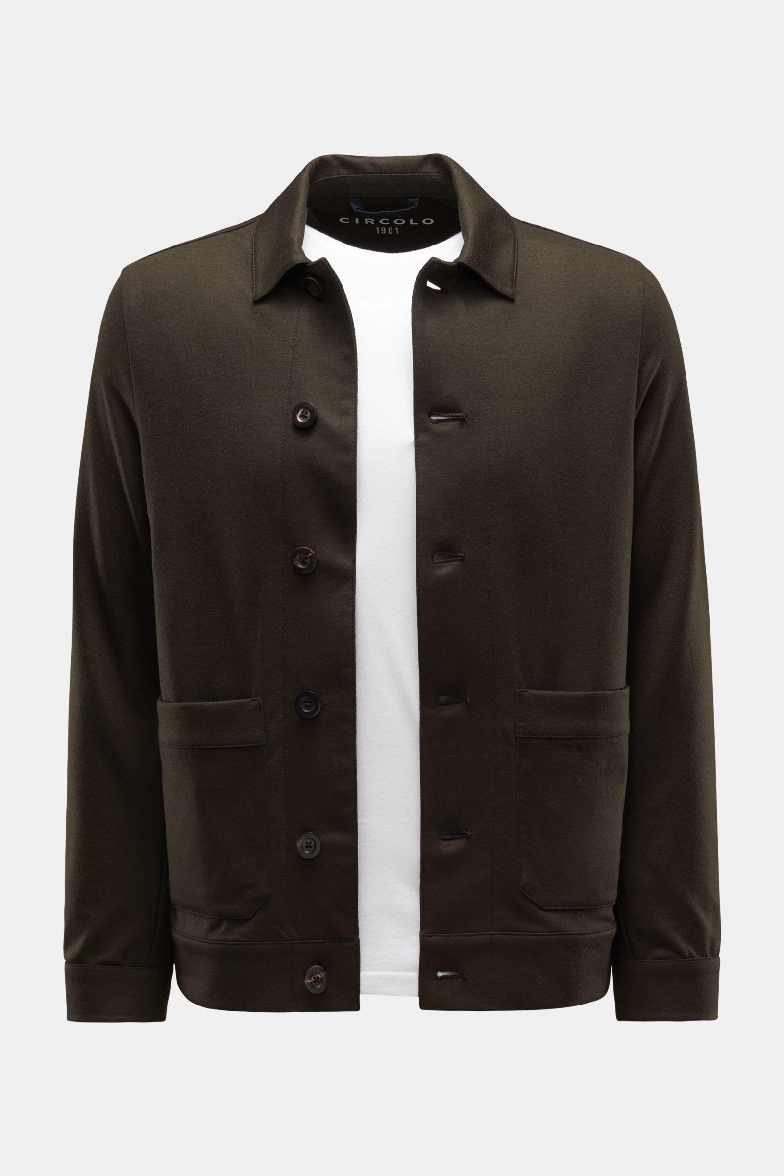 Overshirt 'Work Jacket' dark olive