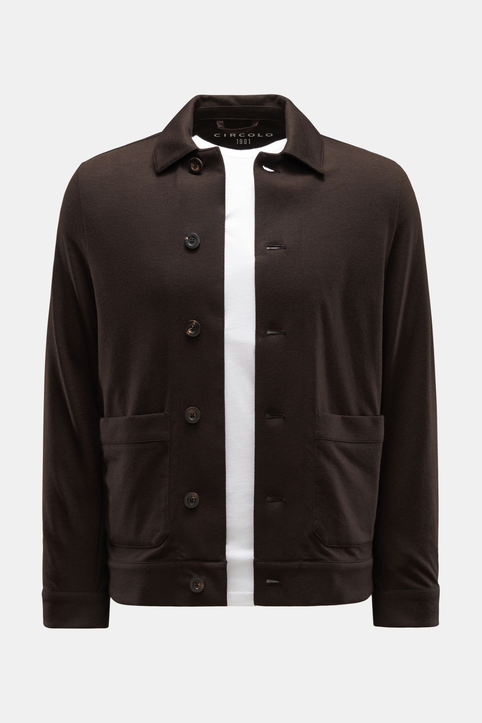 Overshirt 'Work Jacket' dark brown