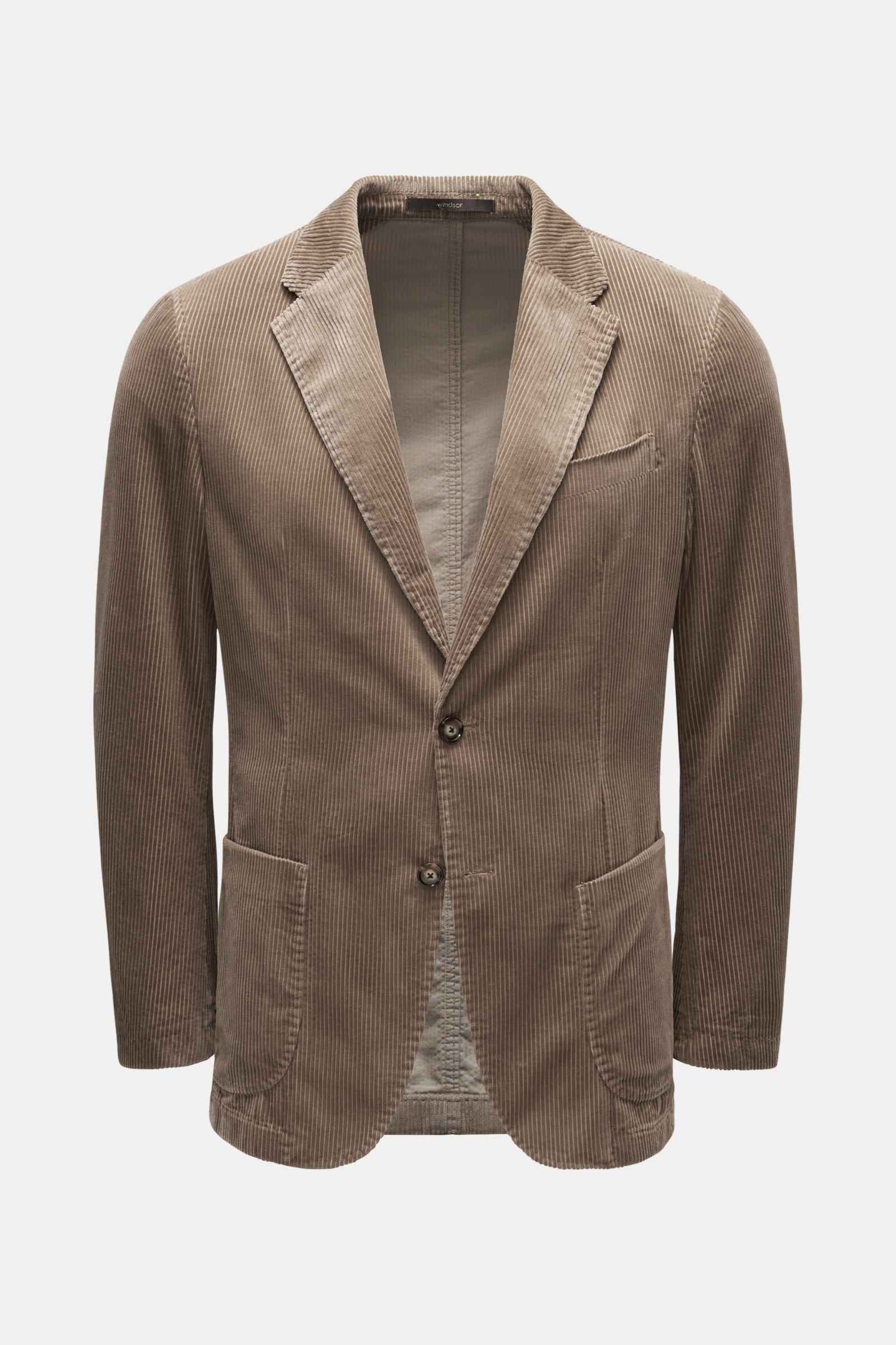 Corduroy jacket 'Giro' light brown