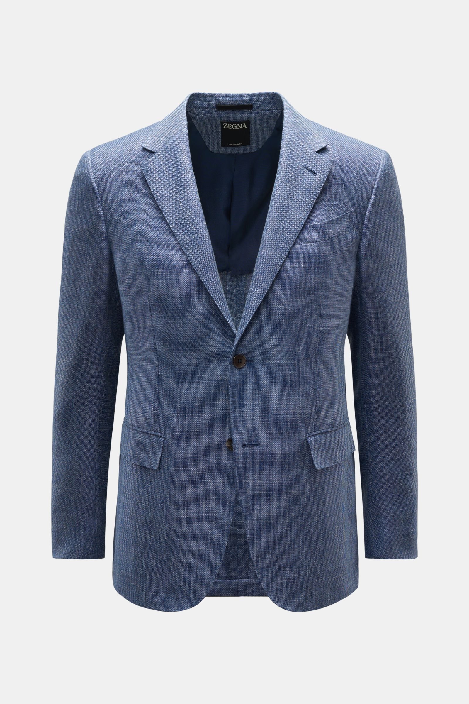Smart-casual jacket 'Crossover' smoky blue