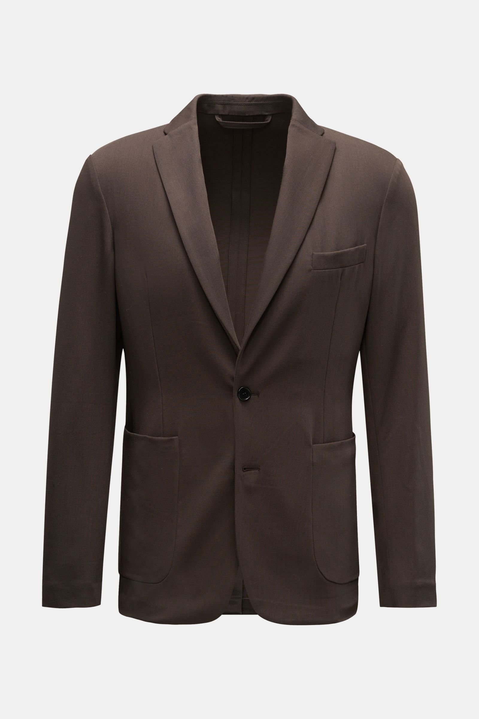 Smart-casual jacket 'Udo' dark brown