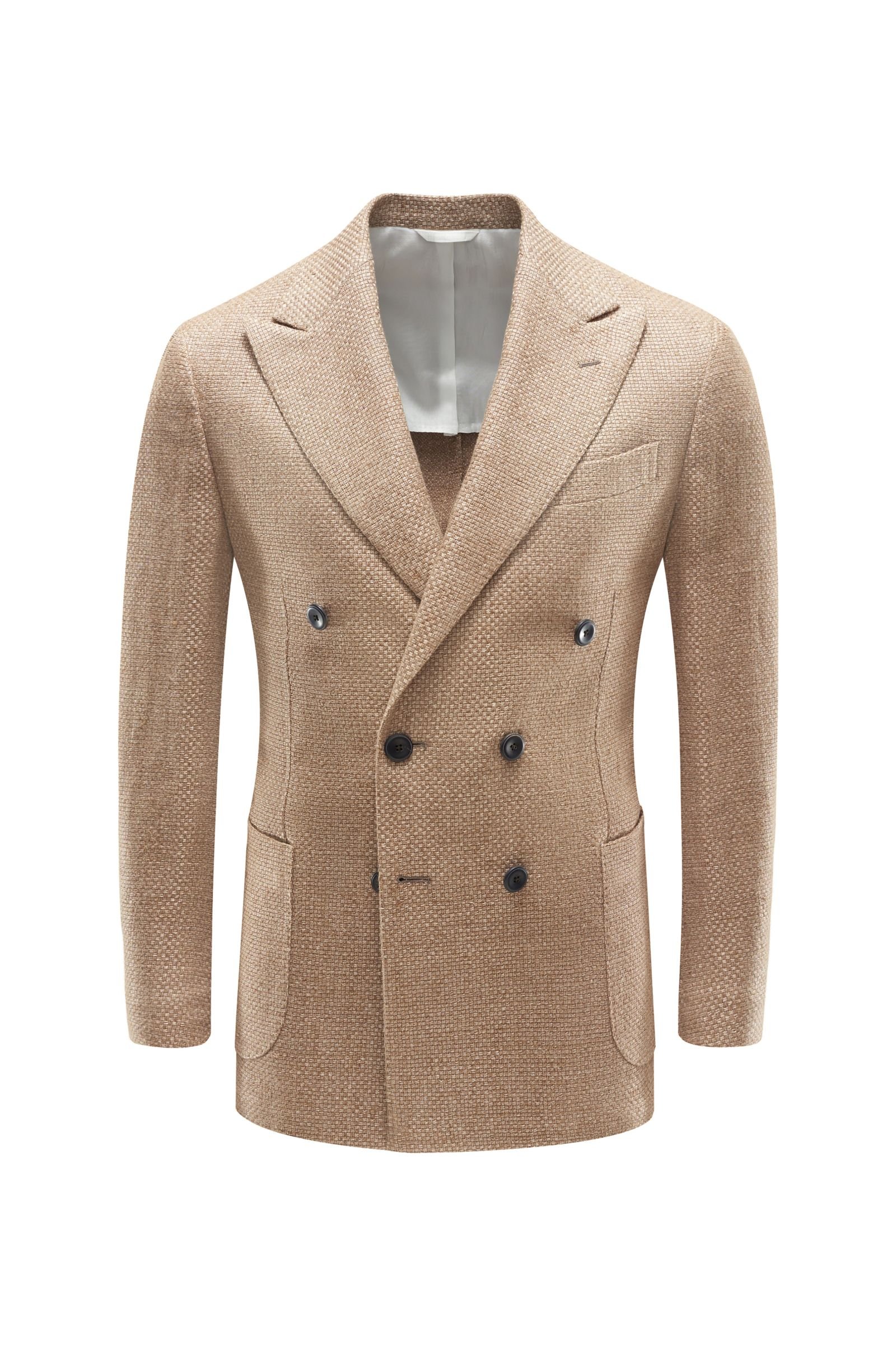 Smart-casual jacket 'Aalfred' khaki patterned