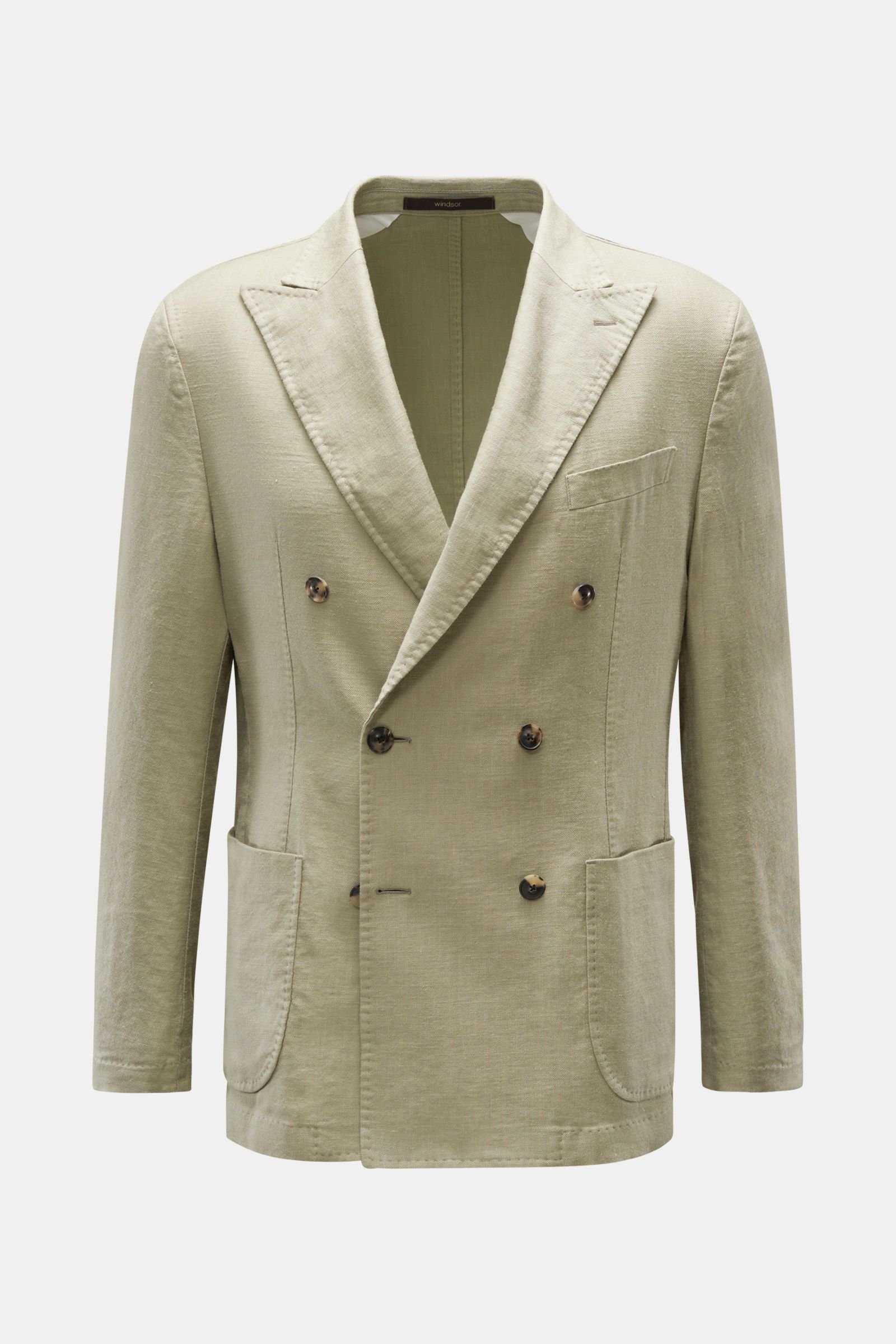 Smart-casual jacket 'Satino' pastel green