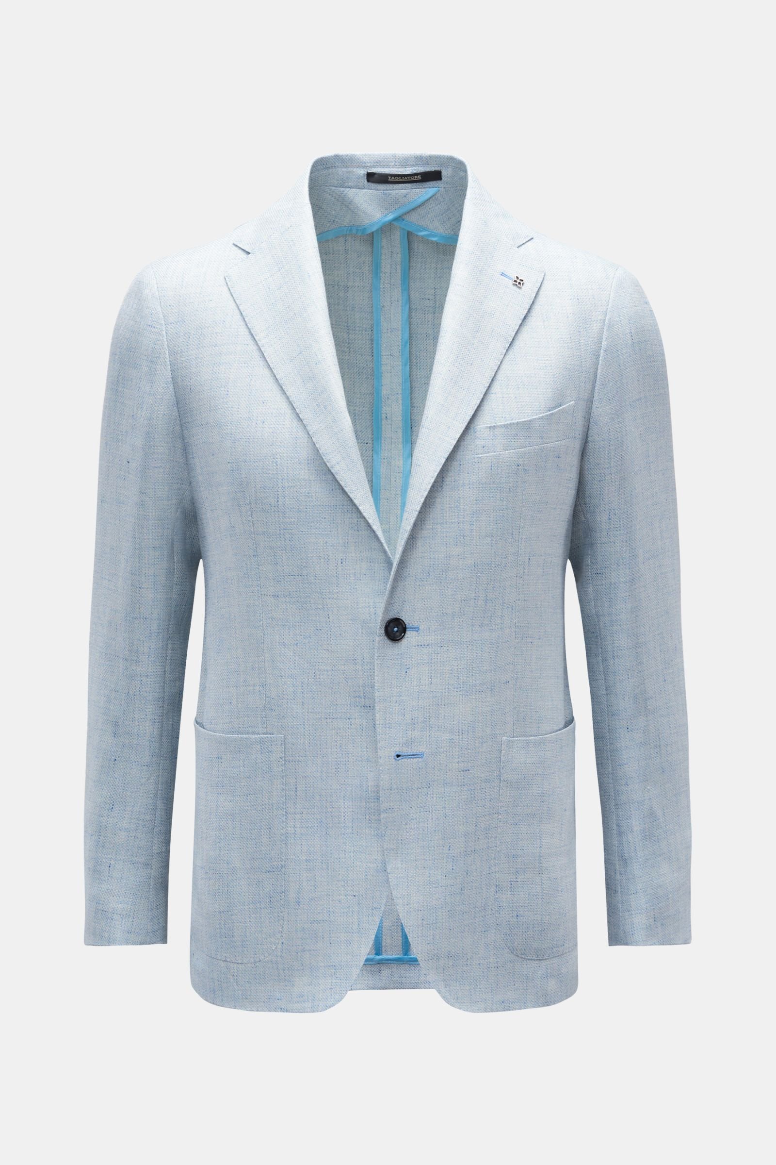 Smart-casual jacket pastel blue