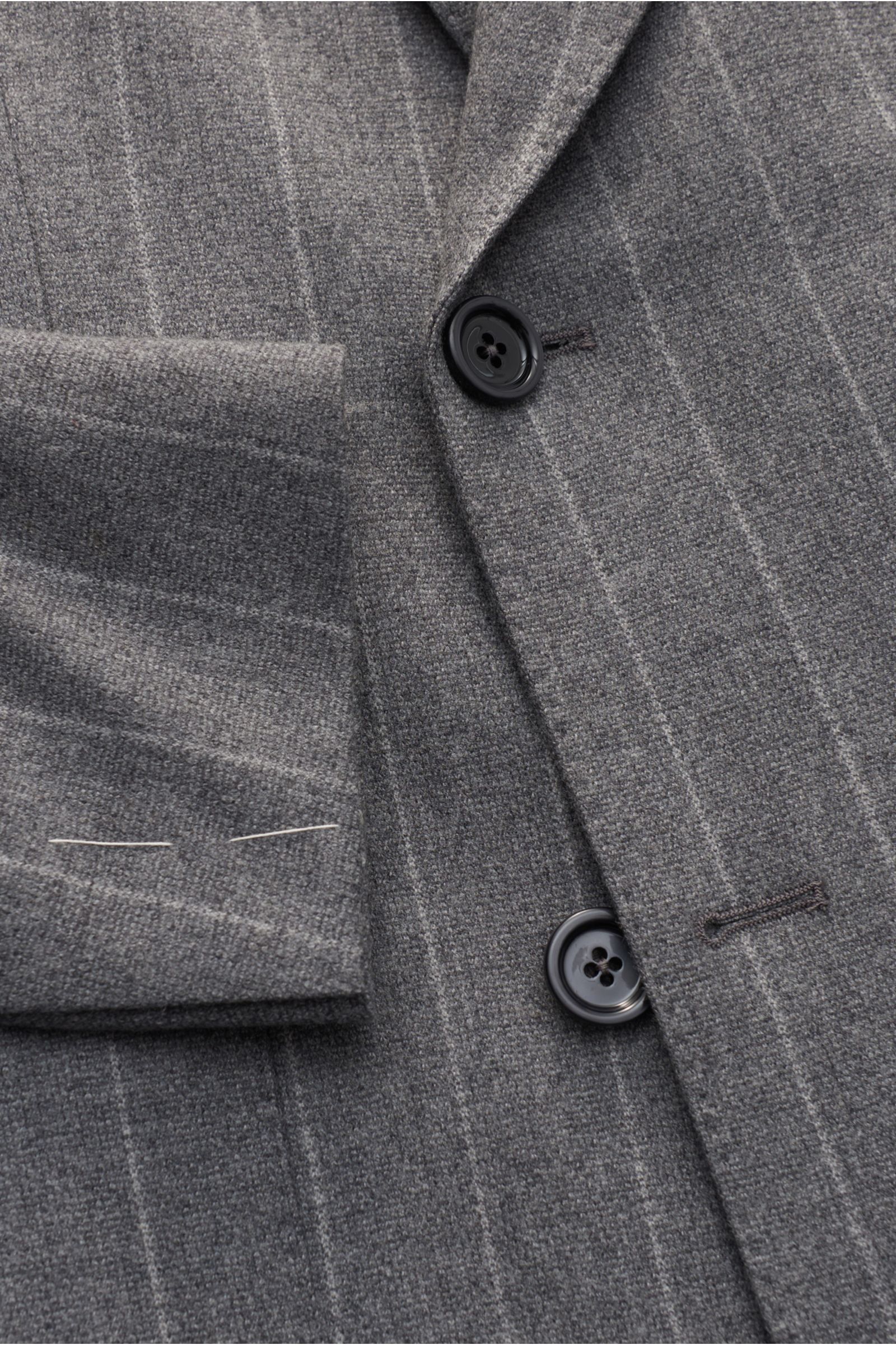 Lardini Smart-casual jacket dark grey striped