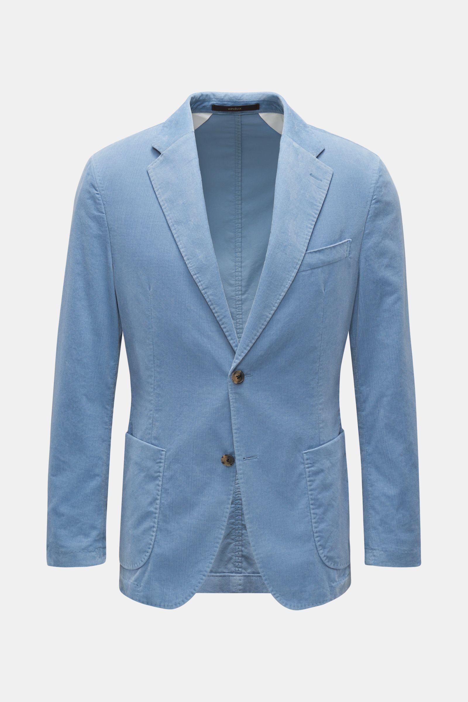 Corduroy jacket 'Giro' light blue