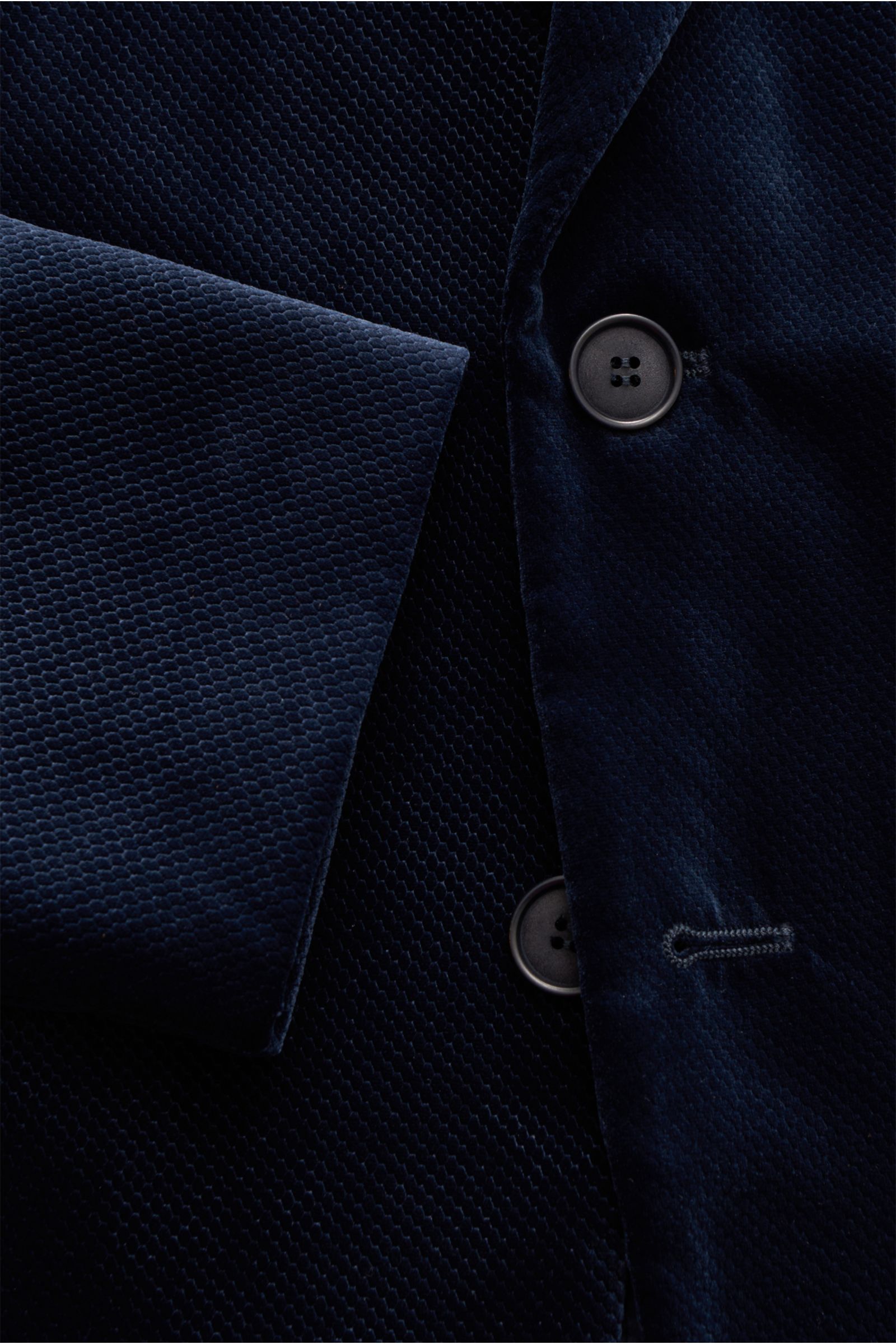 GIORGIO ARMANI velvet jacket navy | BRAUN Hamburg
