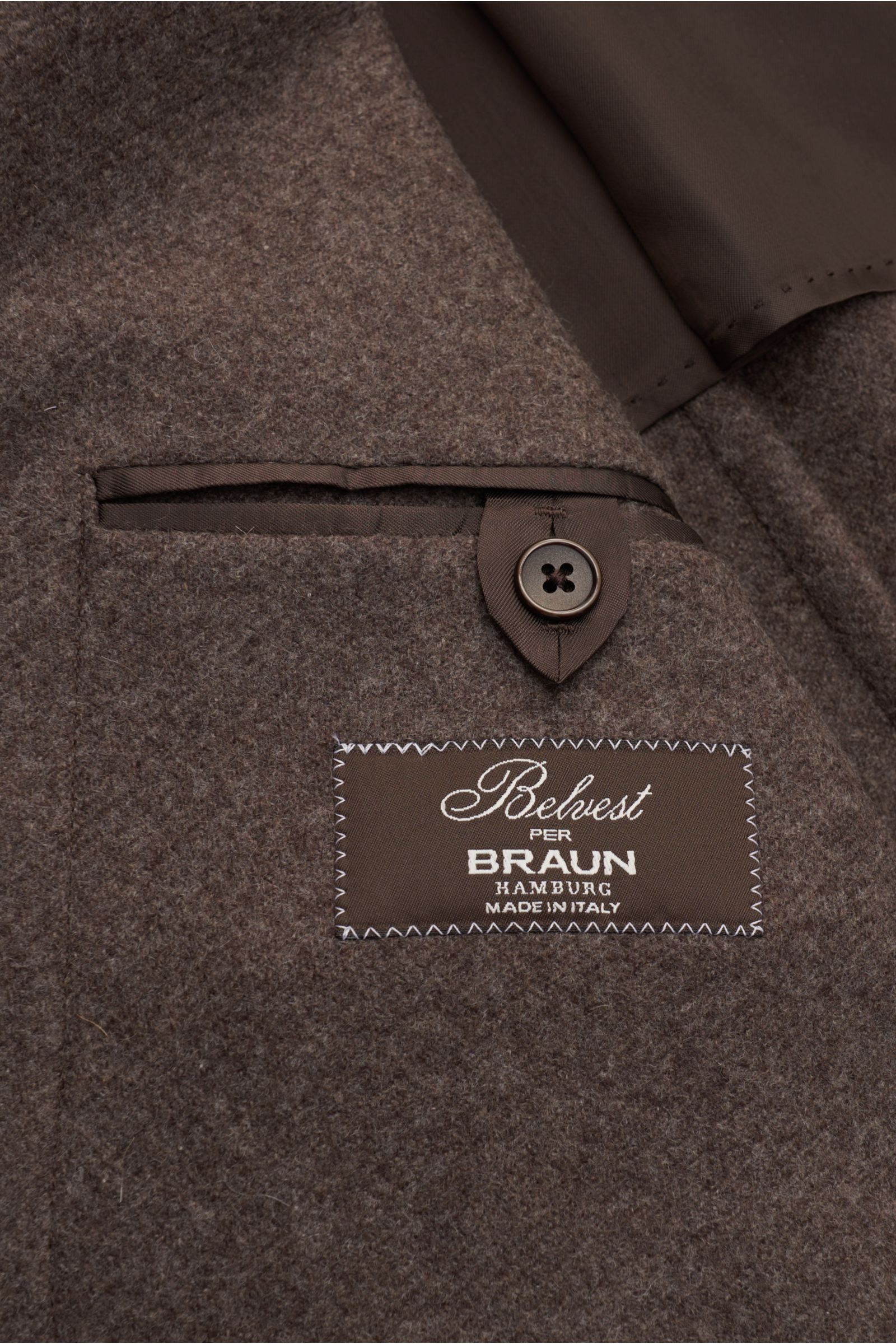 Belvest Cashmere Sakko graubraun