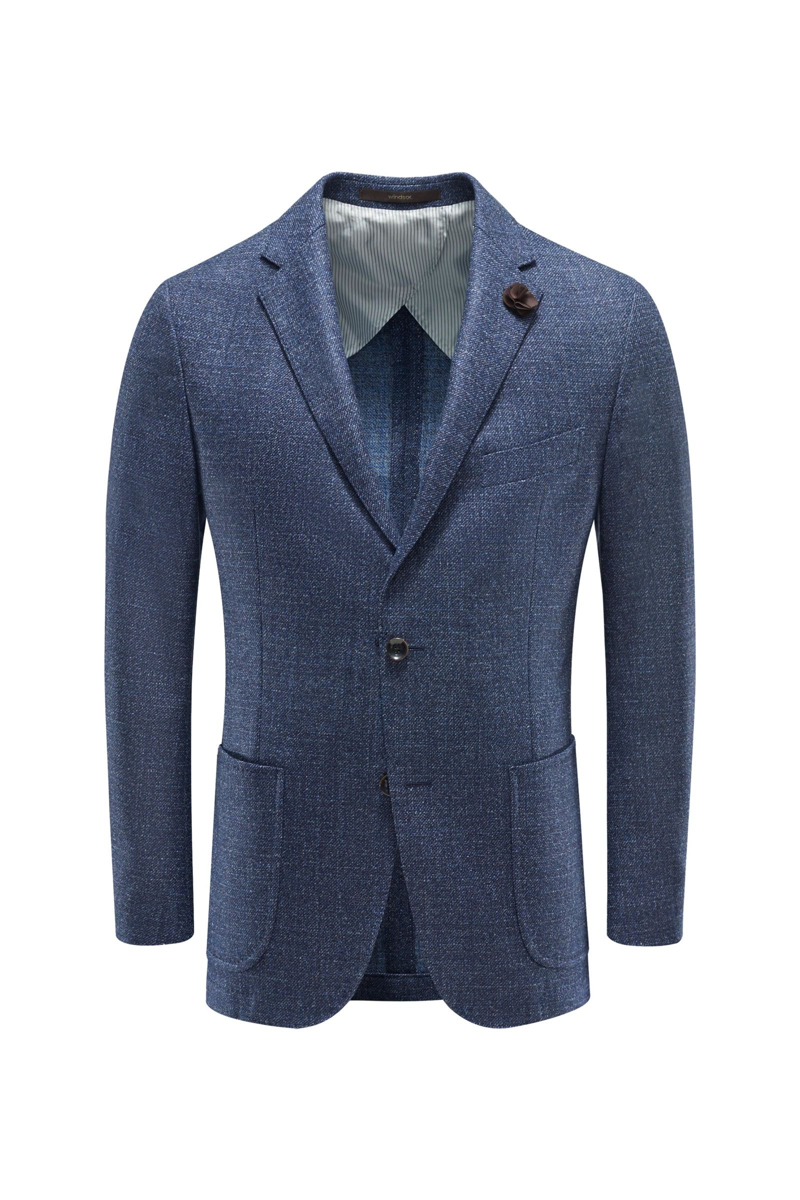 Smart-casual jacket 'Magliero' grey-blue