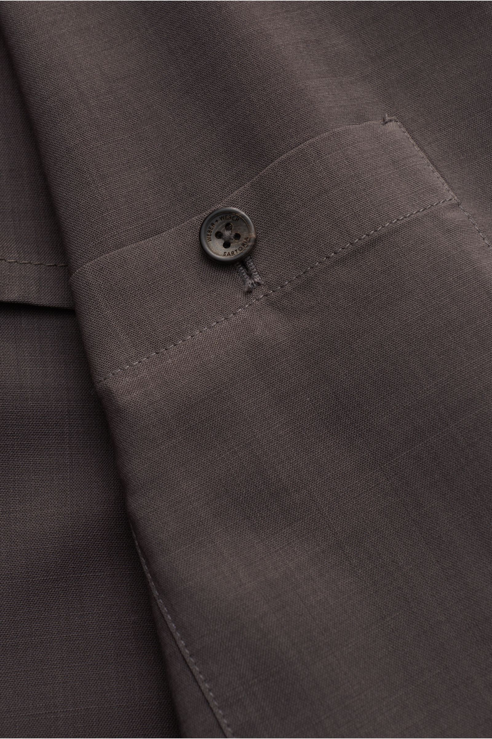 Weber+Weber Sakko 'Vintage Fresco WW Blazer' dunkelgrau