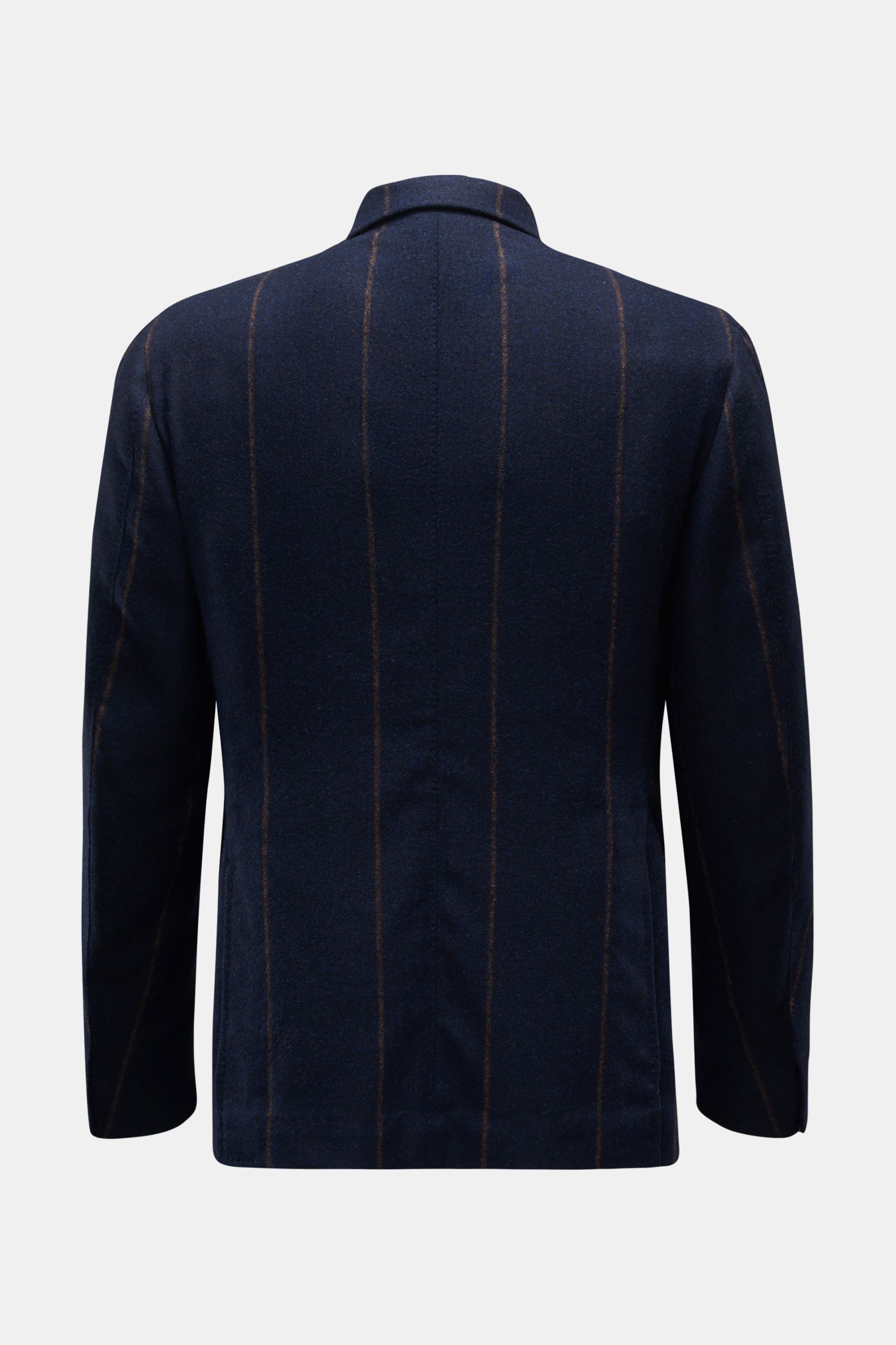 Stile Latino Smart-casual jacket 'Flavio' navy/brown striped