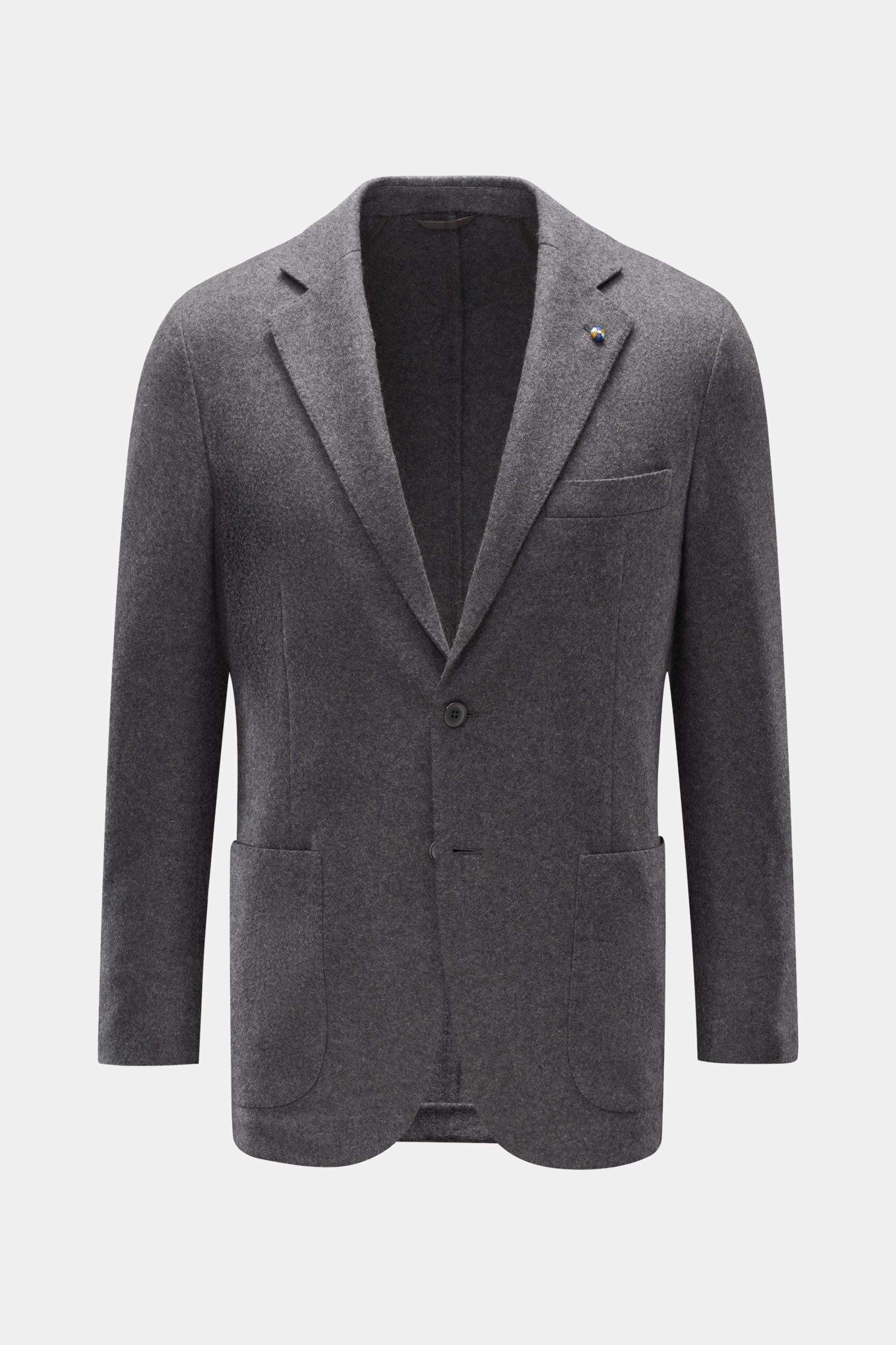 BELVEST cashmere smart-casual jacket dark grey | BRAUN Hamburg