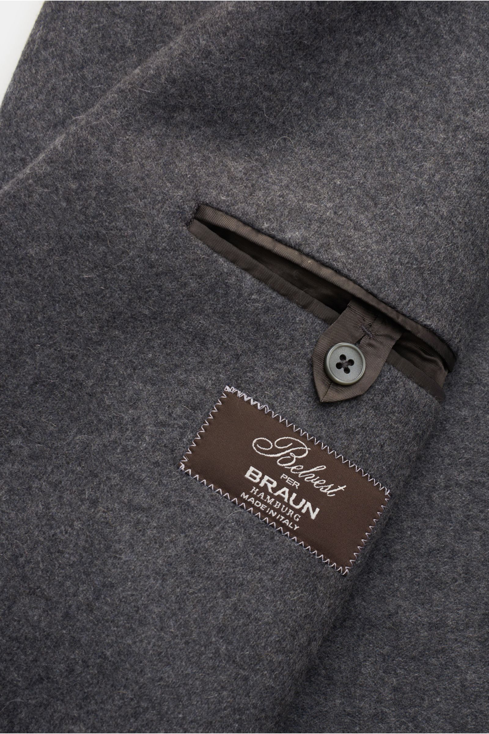 Belvest Cashmere Sakko dunkelgrau