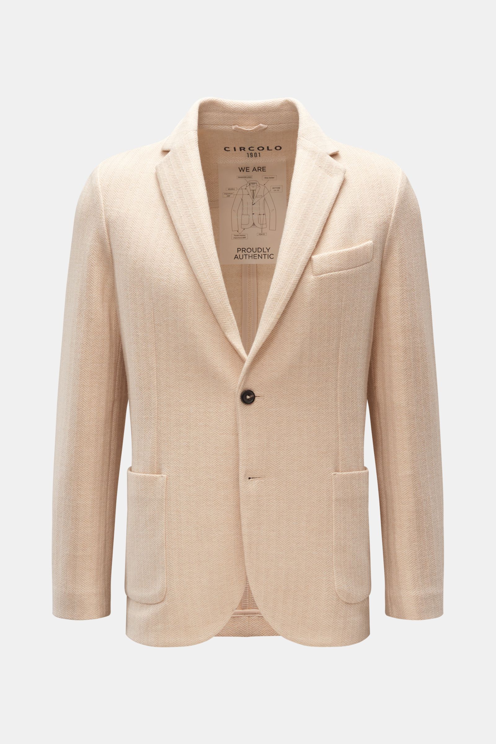Circolo 1901 Smart-casual jacket beige