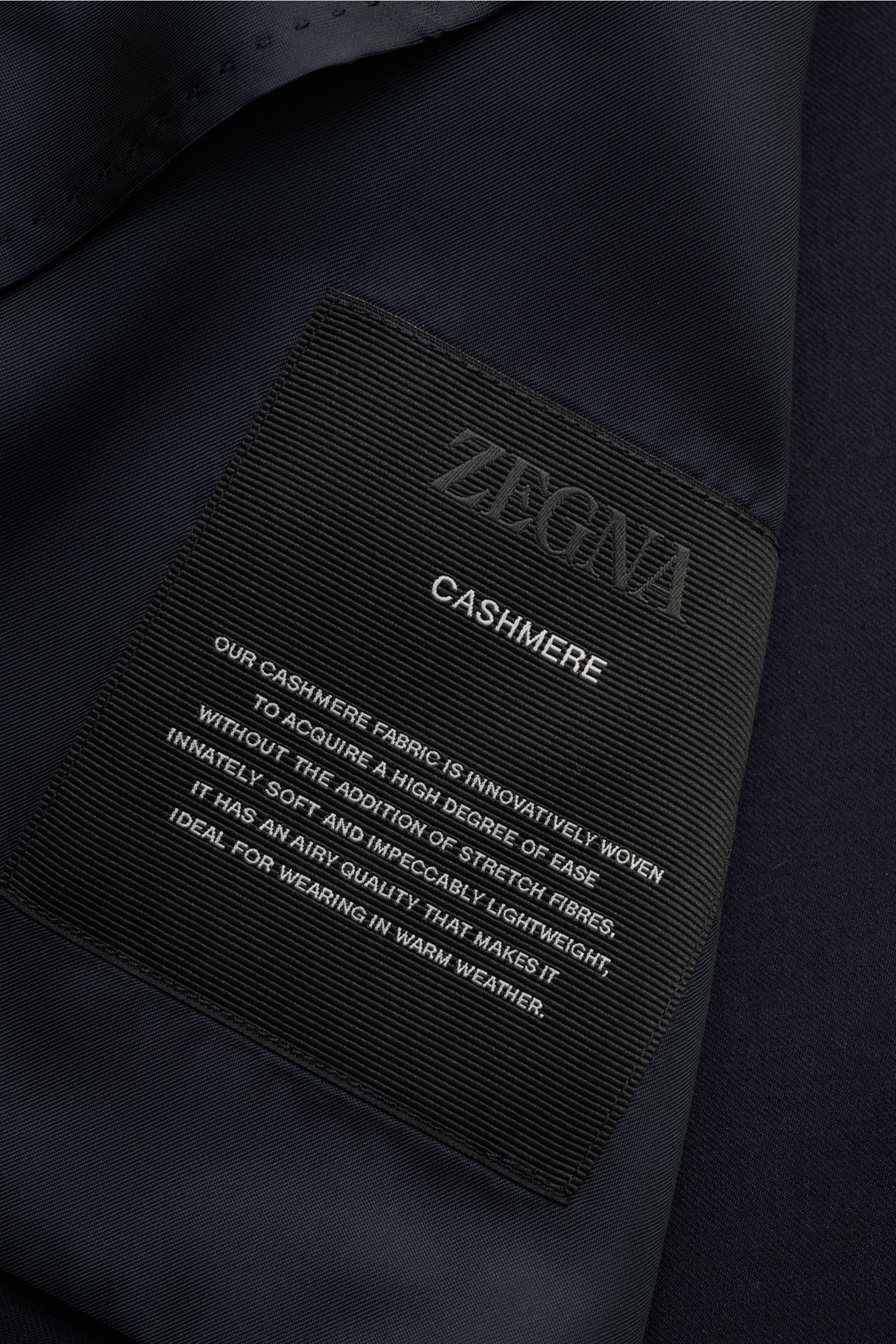 Zegna Cashmere Sakko navy