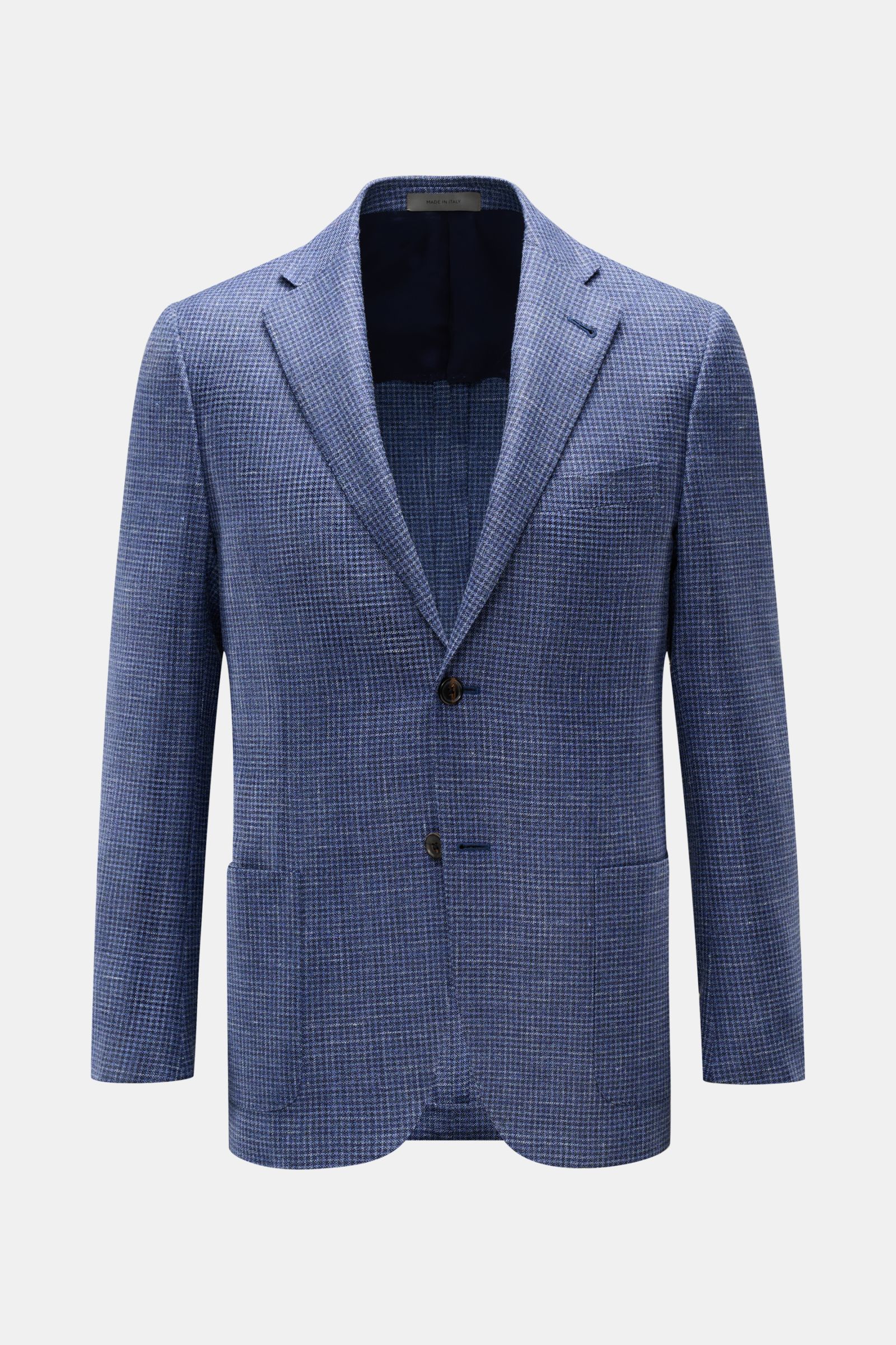 Corneliani Sakko rauchblau/navy gemustert