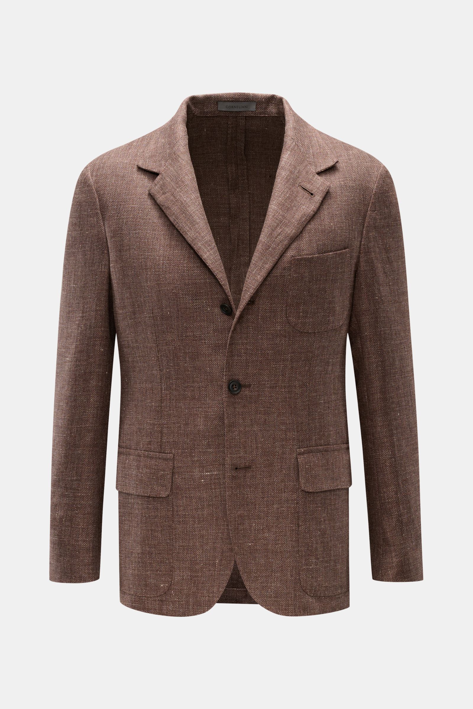 Corneliani Sakko graubraun meliert