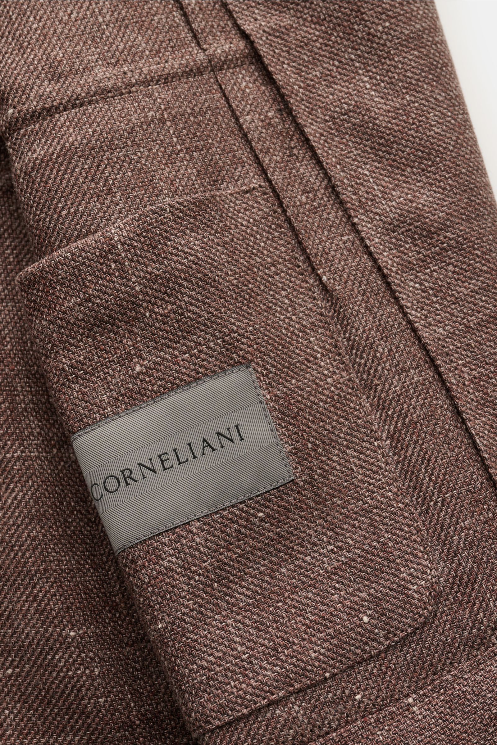 Corneliani Sakko graubraun meliert