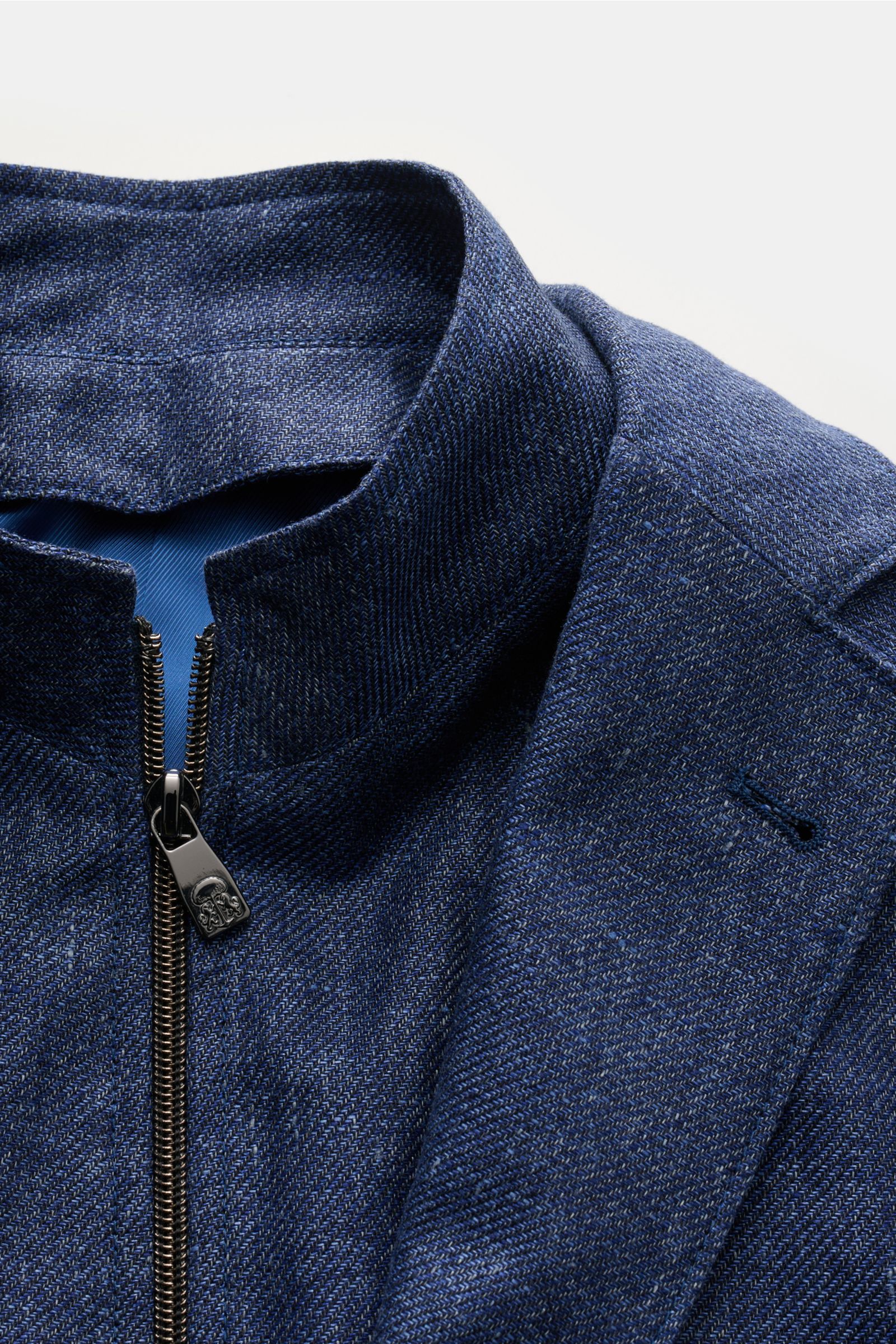 Corneliani Sakko dunkelblau meliert