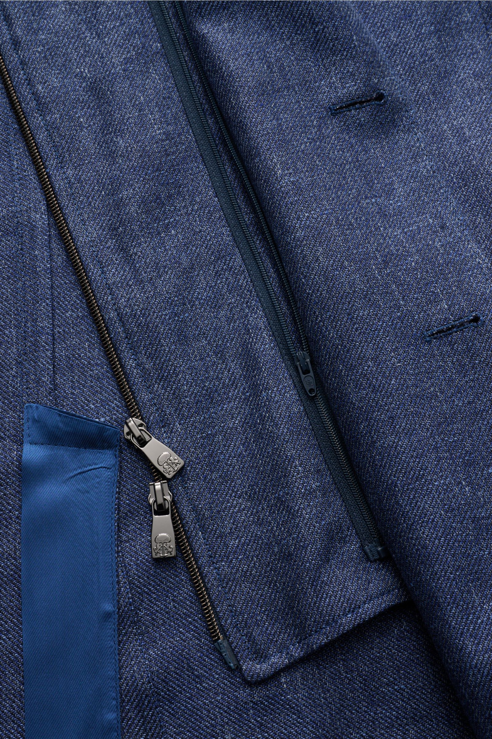 Corneliani Sakko dunkelblau meliert