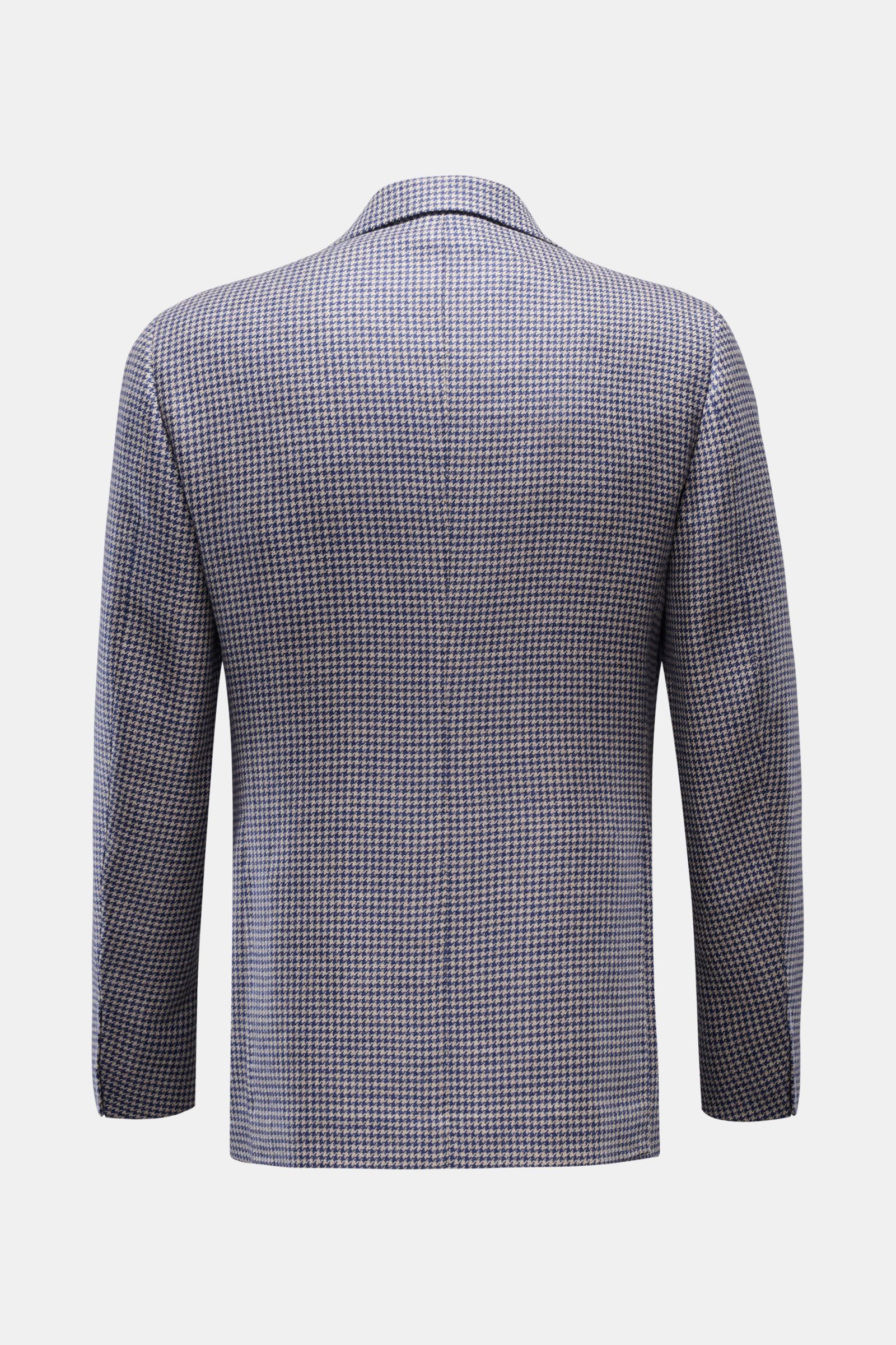 Stile Latino Sakko 'Vincenzo' navy/sand kariert