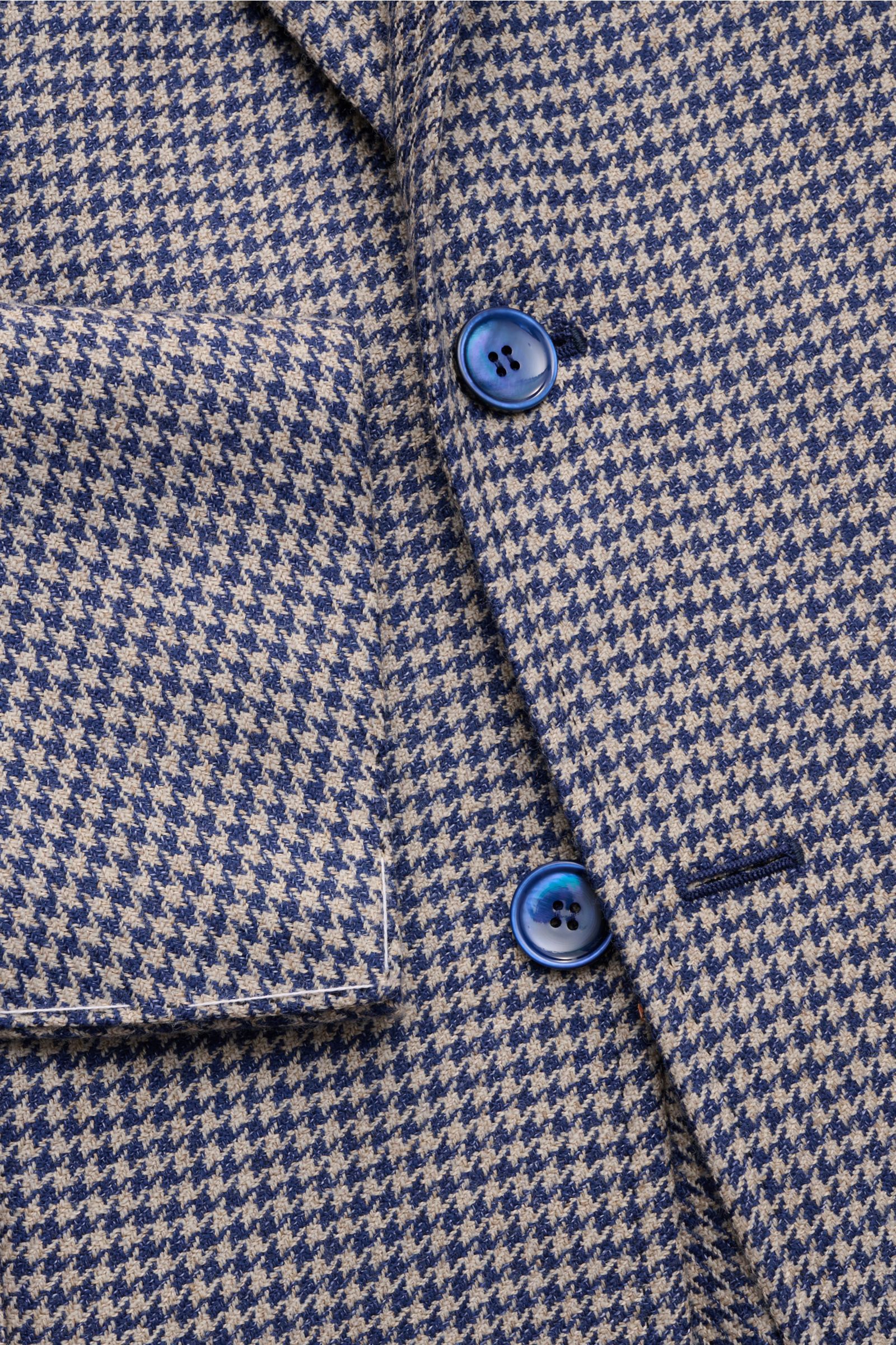 Stile Latino Sakko 'Vincenzo' navy/sand kariert