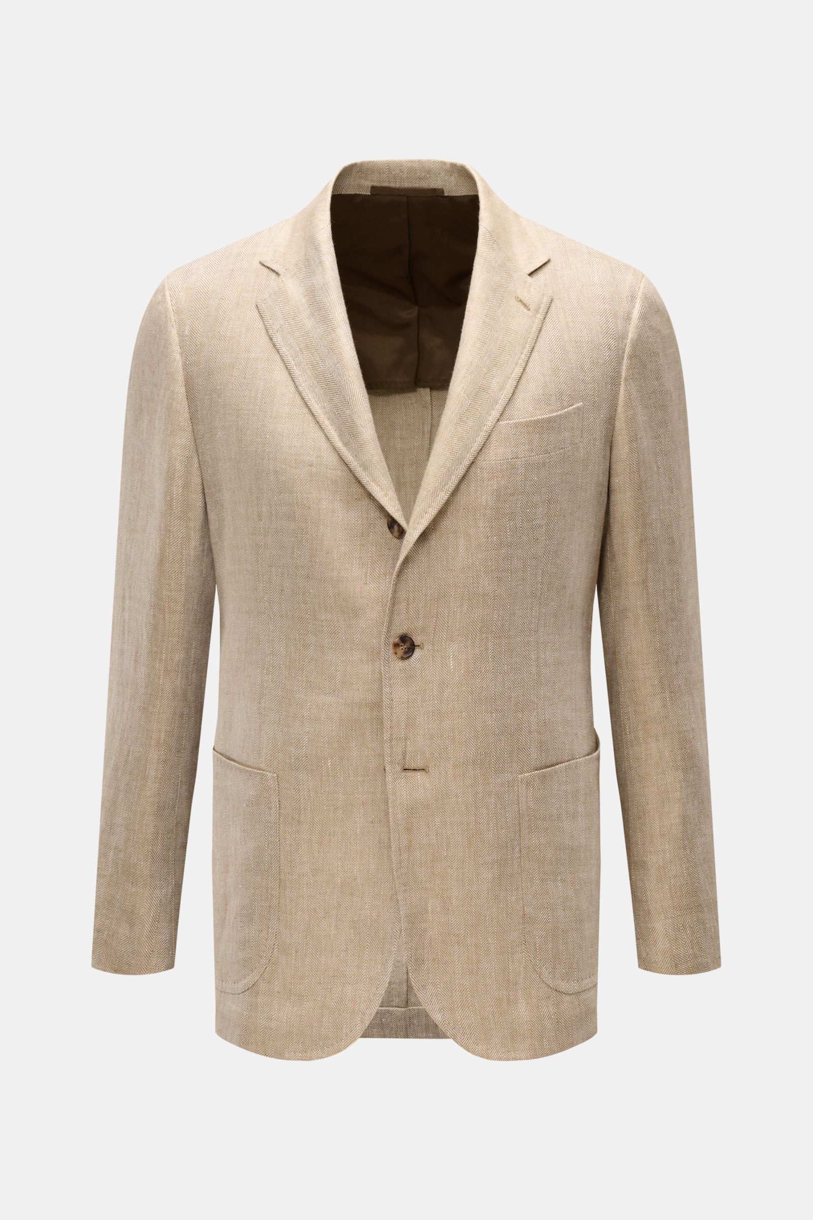 Stile Latino Sakko 'Vincenzo' beige gemustert