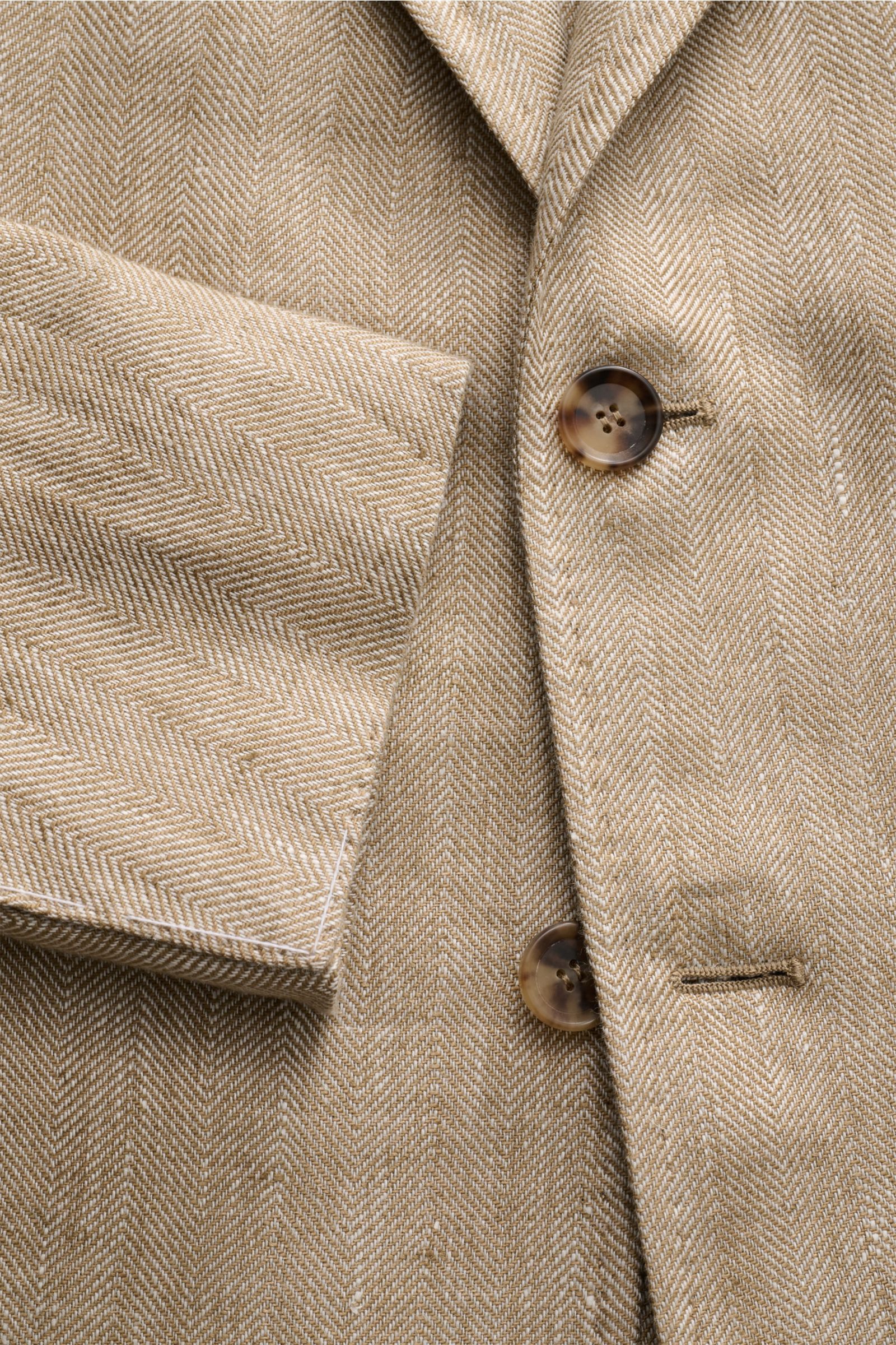 Stile Latino Sakko 'Vincenzo' beige gemustert