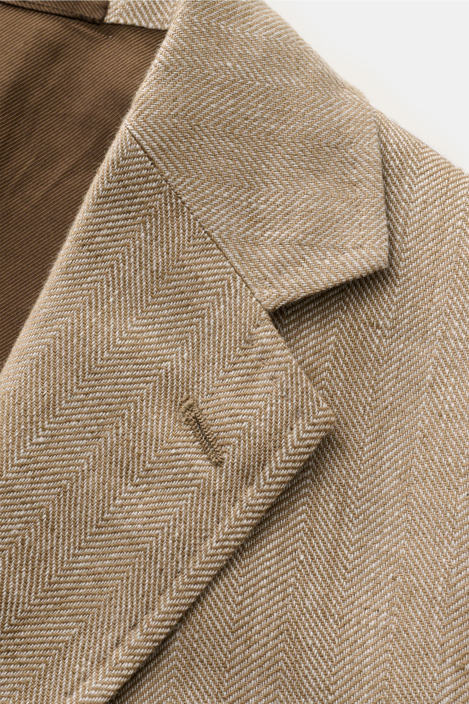 Stile Latino Sakko 'Vincenzo' beige gemustert