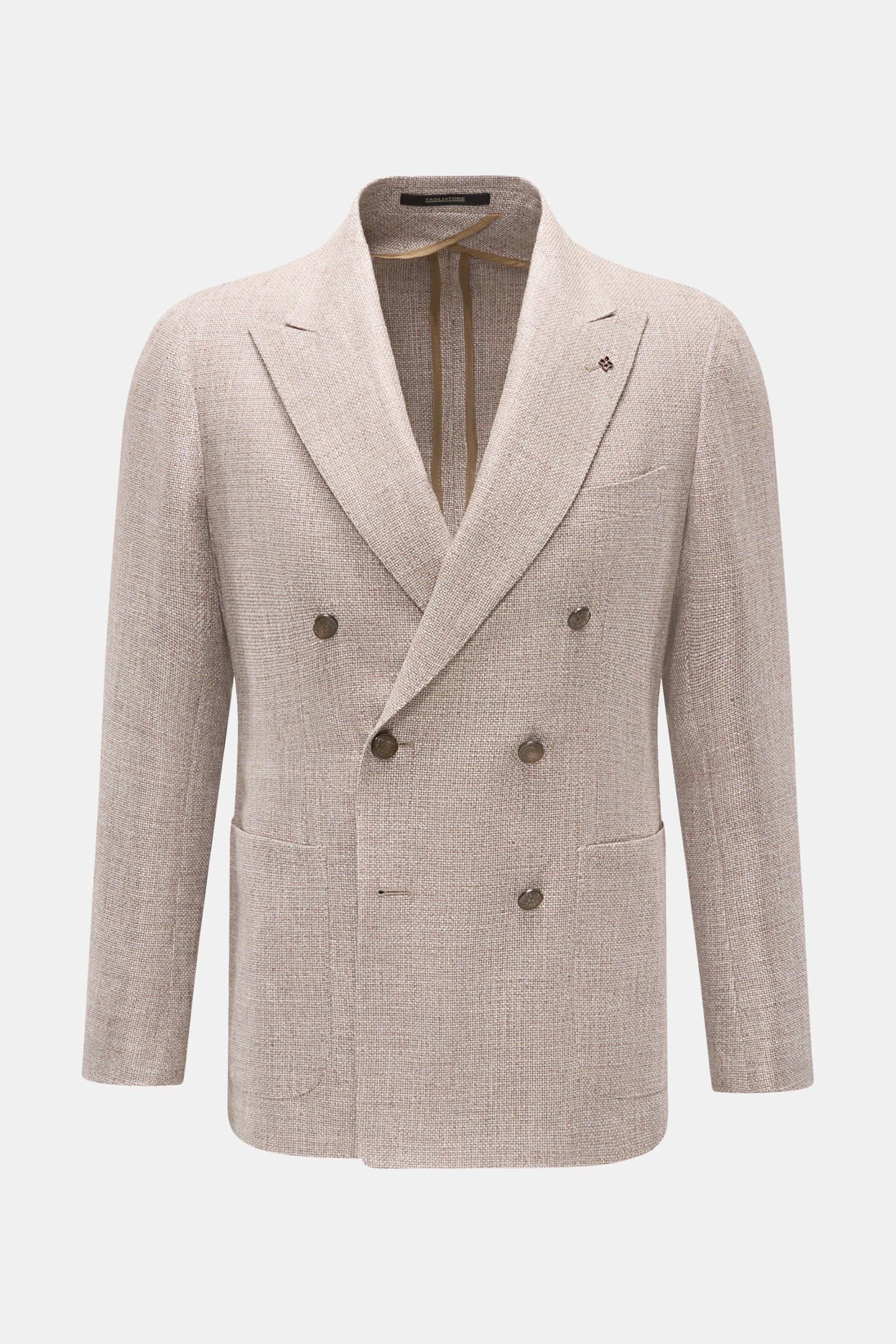 Tagliatore Sakko beige meliert