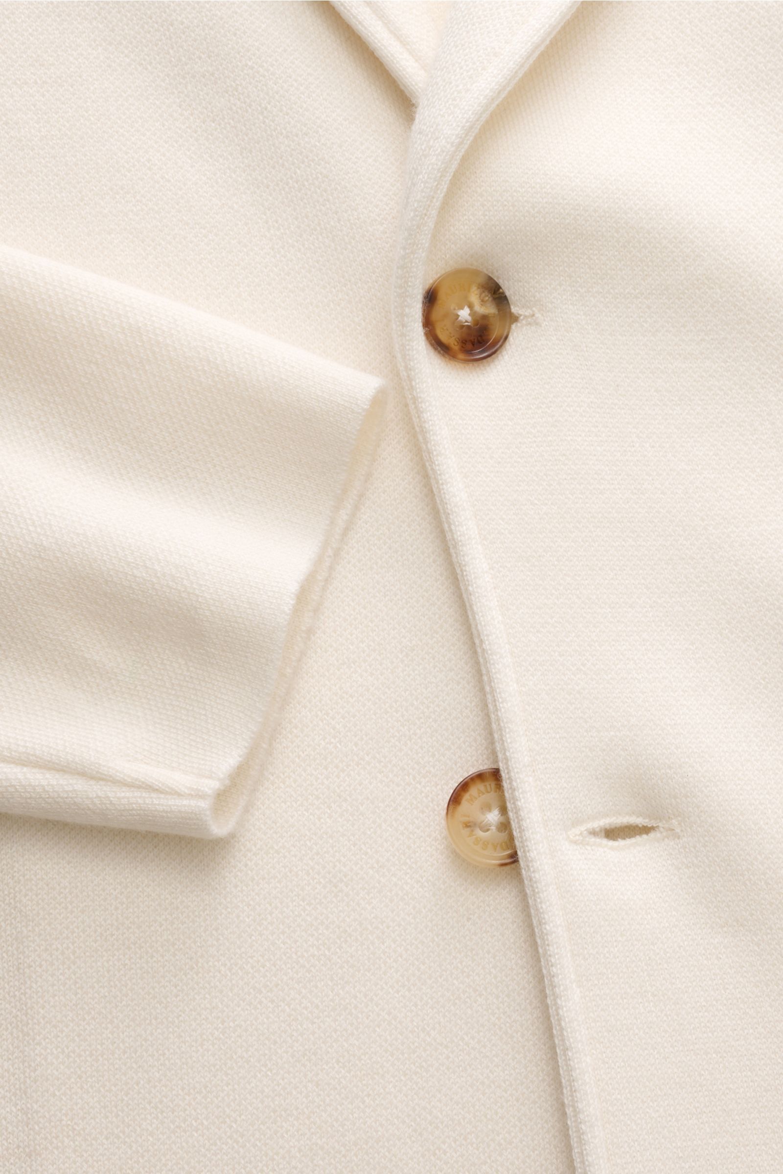 Maurizio Baldassari Cashmere Strickblazer creme