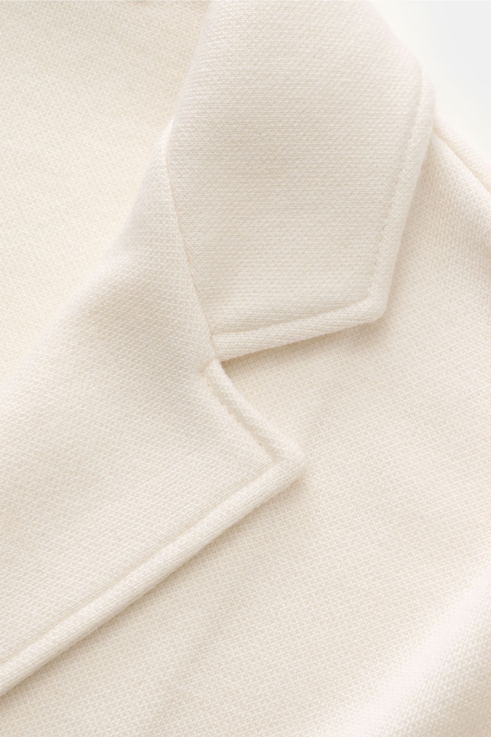 Maurizio Baldassari Cashmere Strickblazer creme