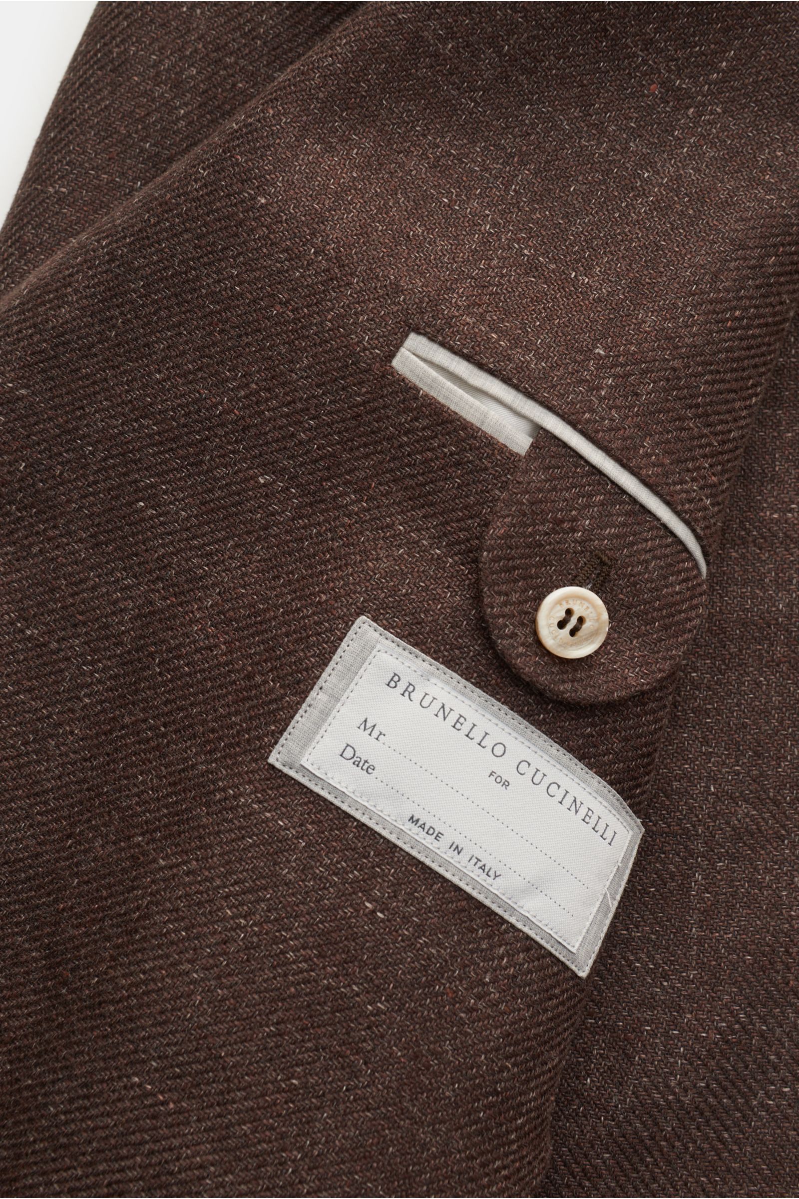 Brunello Cucinelli Sakko braun meliert