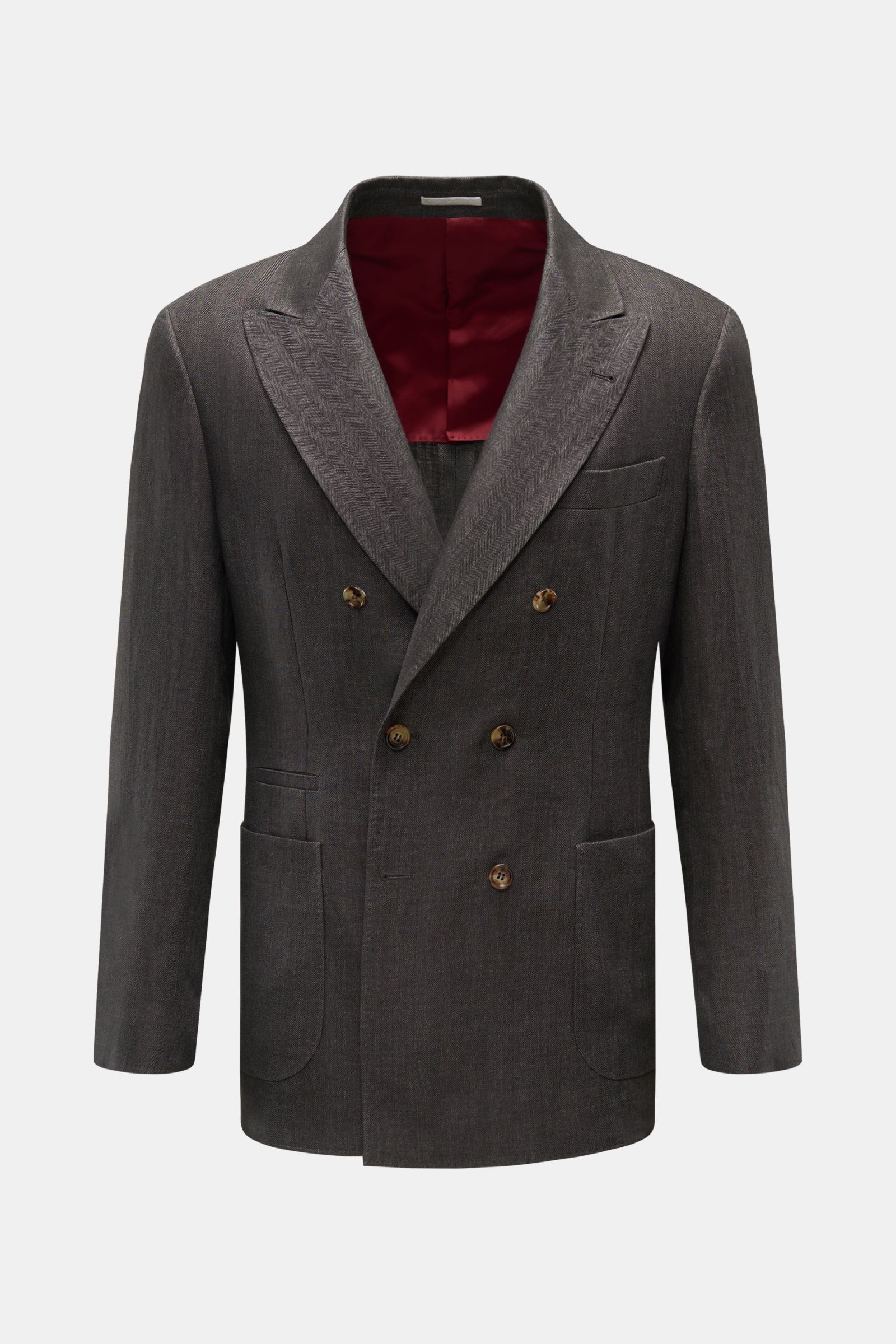Brunello Cucinelli Linen jacket anthracite