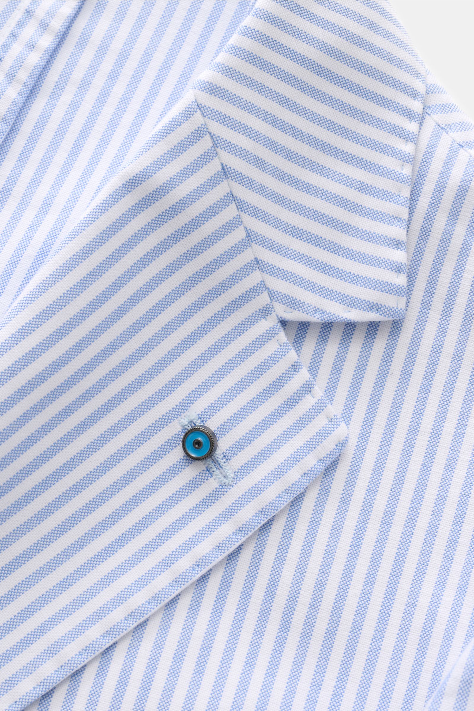 Giampaolo Sakko hellblau/weiß gestreift