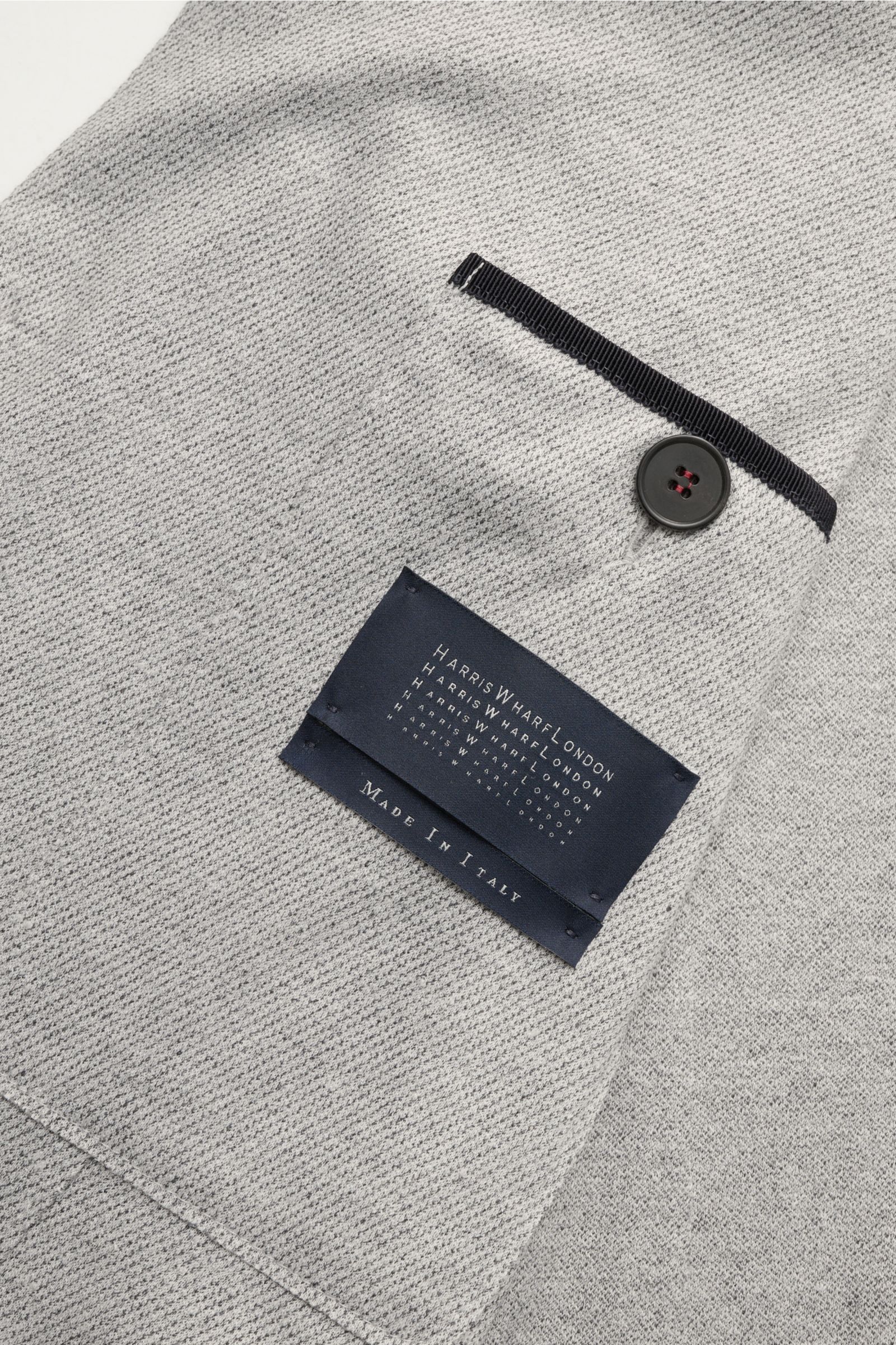 Harris Wharf London  Jersey-Blazer hellgrau