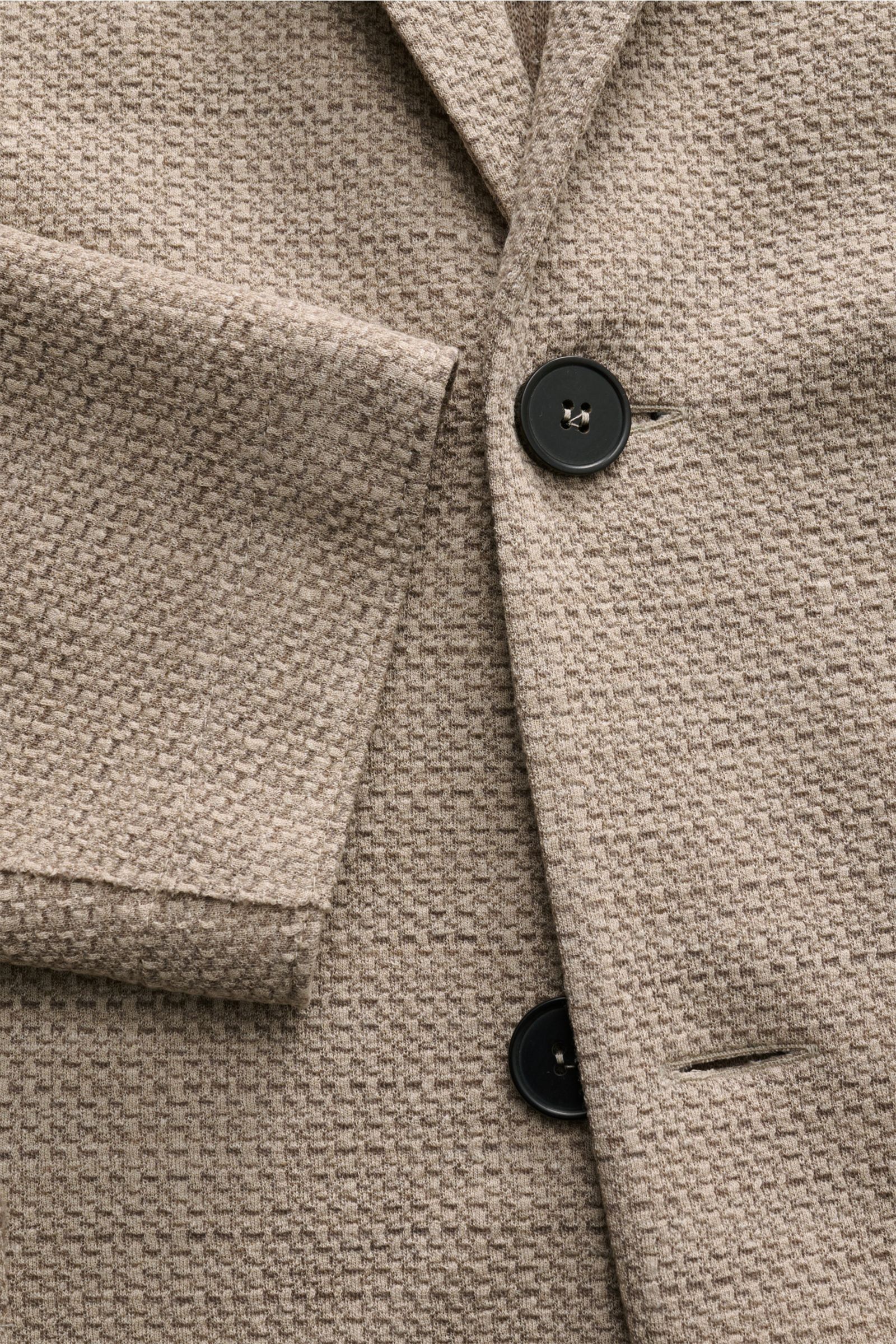 Harris Wharf London  Jersey-Blazer beige/taupe