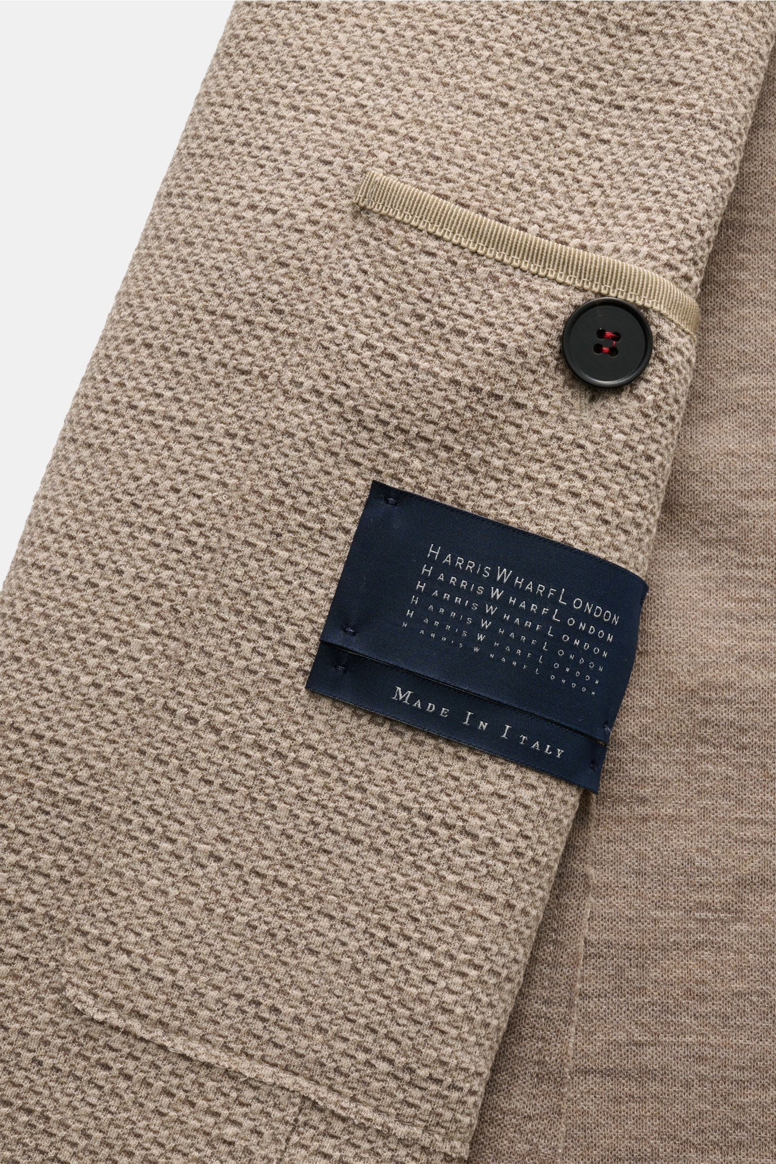 Harris Wharf London  Jersey-Blazer beige/taupe