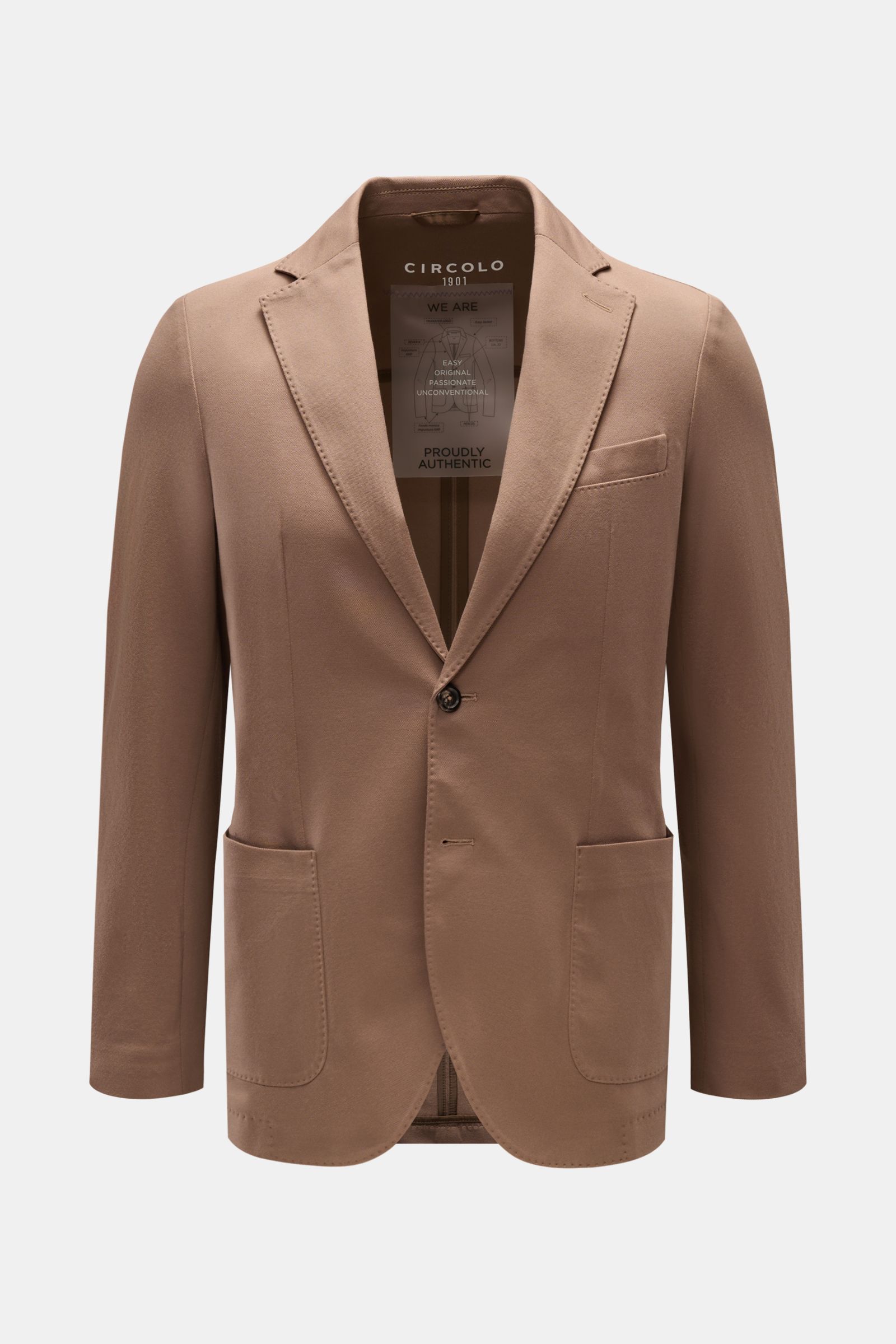 Circolo 1901 Piqué Sakko graubraun