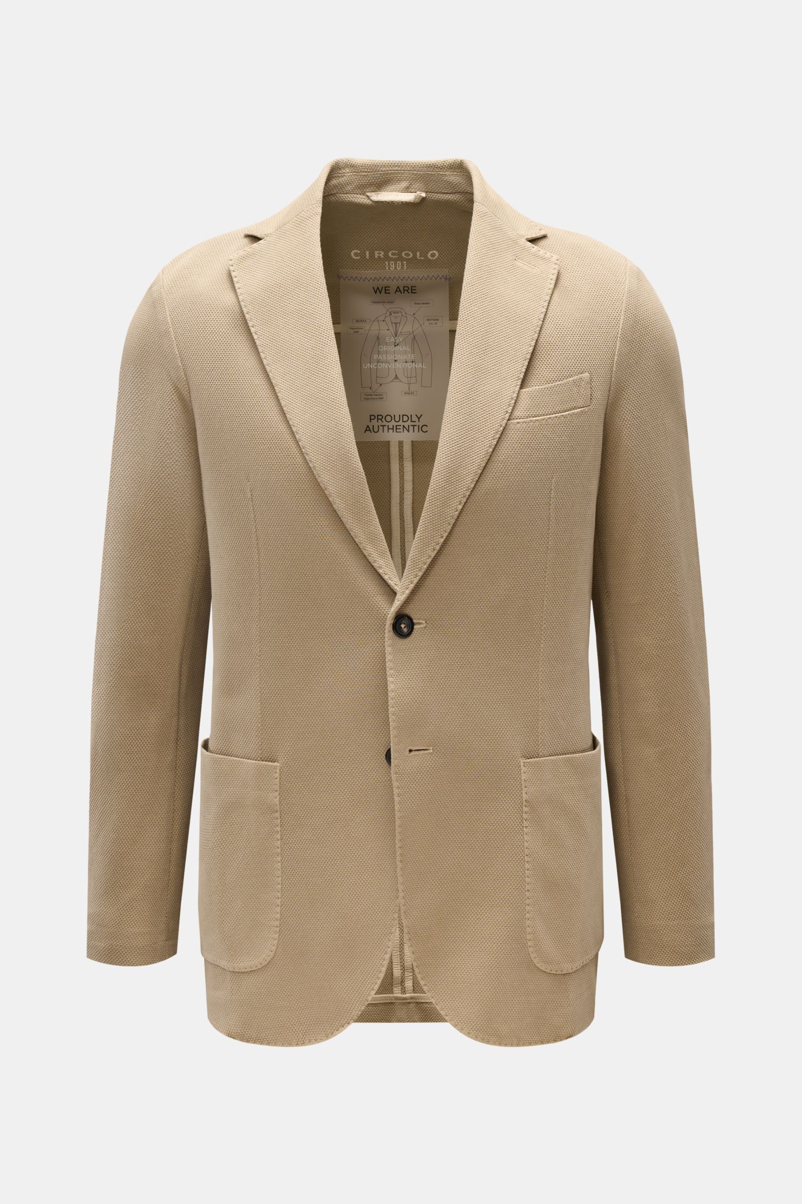 Circolo 1901 Jersey-Sakko beige