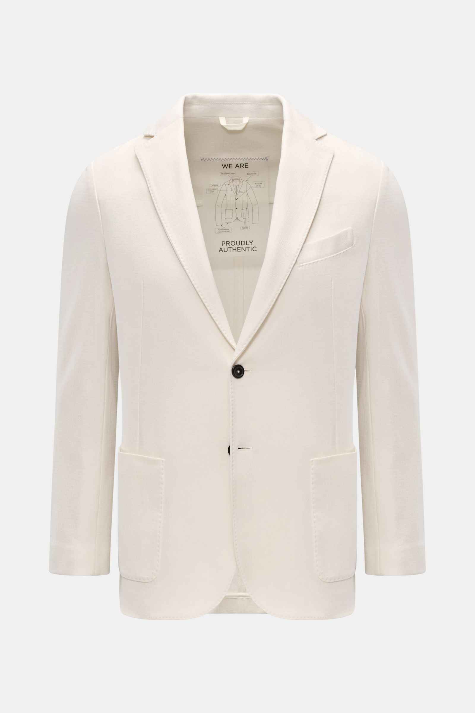 Circolo 1901 Jersey-Sakko offwhite