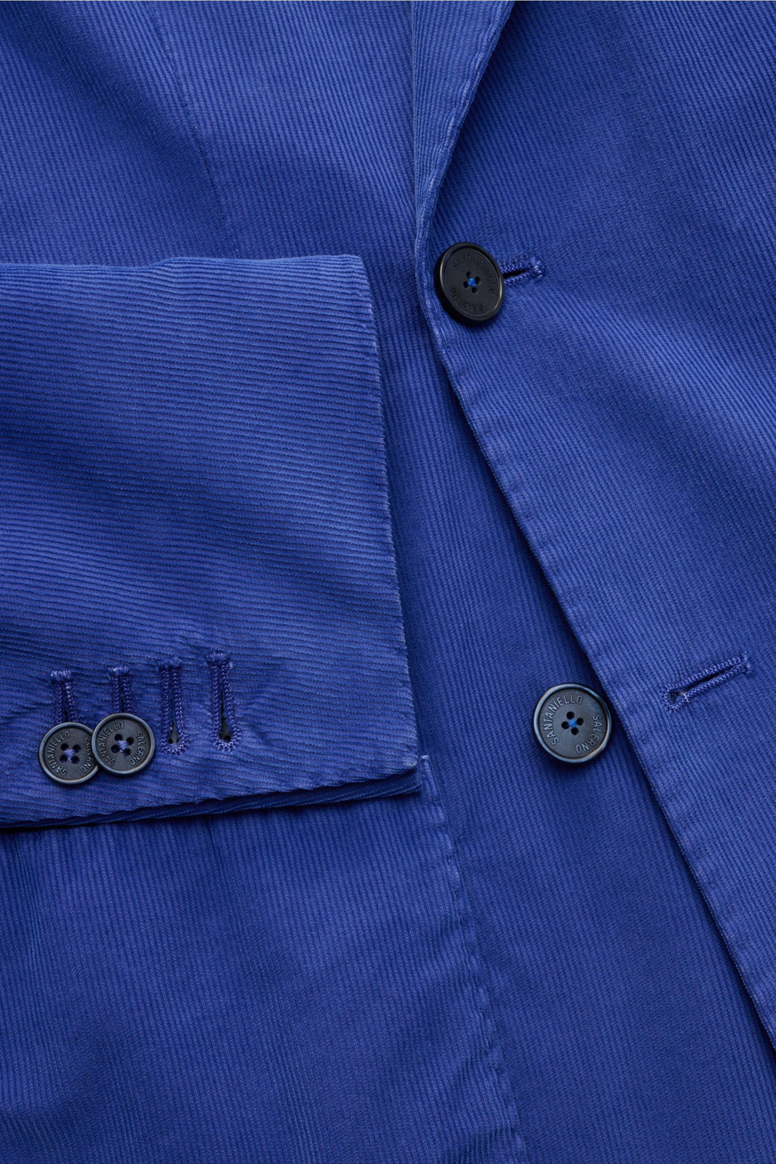 Santaniello Cordsakko blau