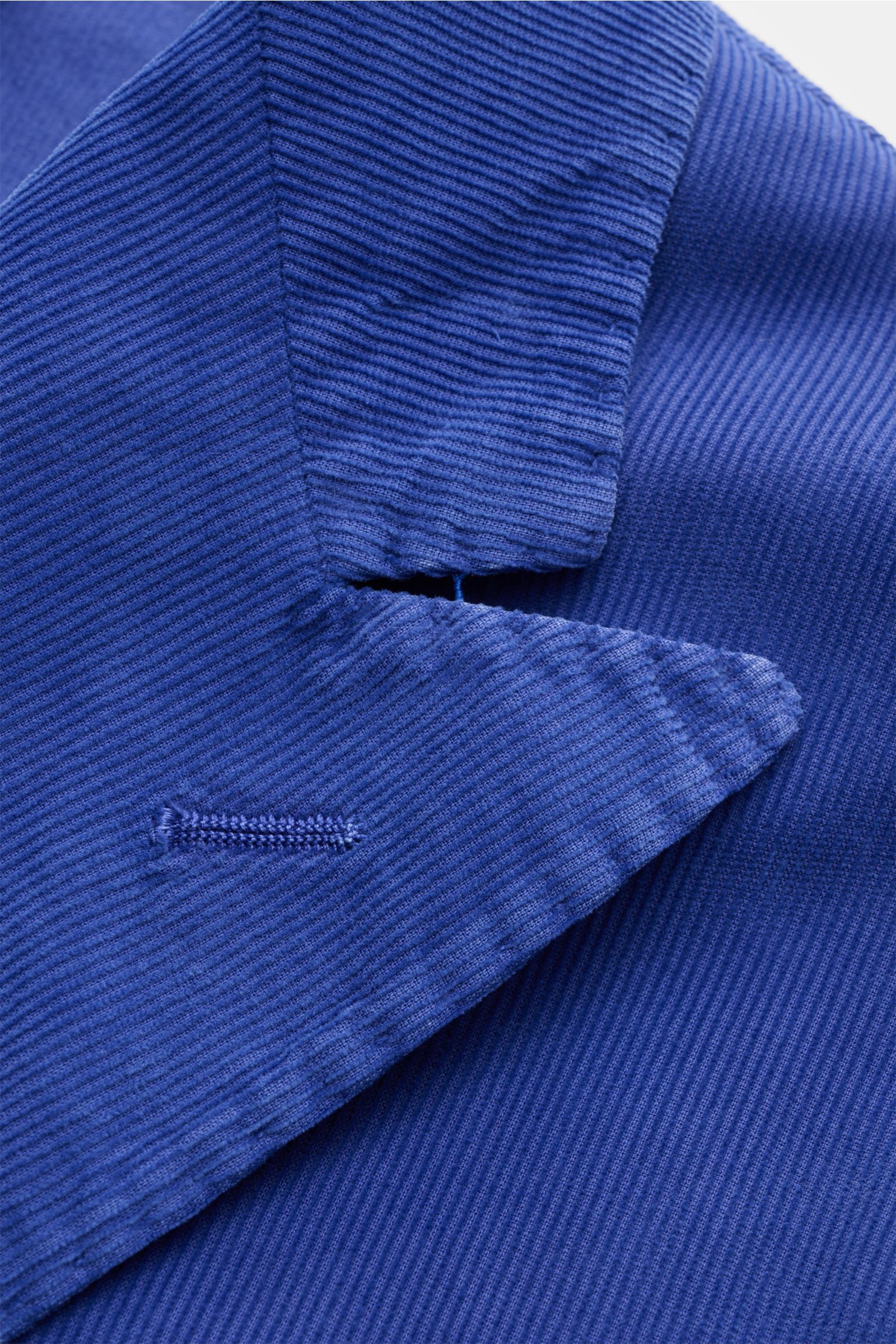 Santaniello Cordsakko blau